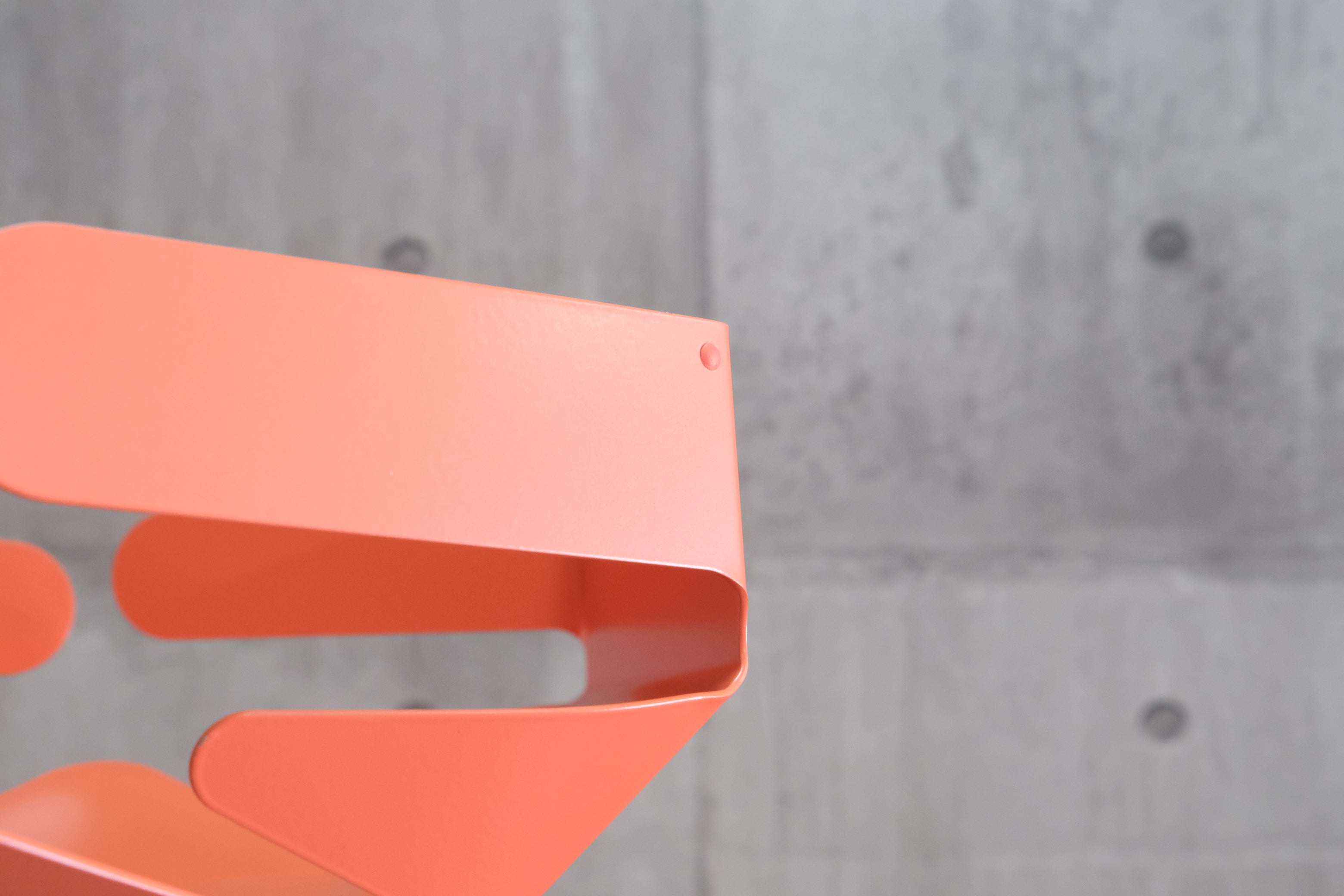 アレッシィ ALESSI GIA16 フルーツボウル Trash Bin オレンジ色 Giulio Iacchetti fruit bowl