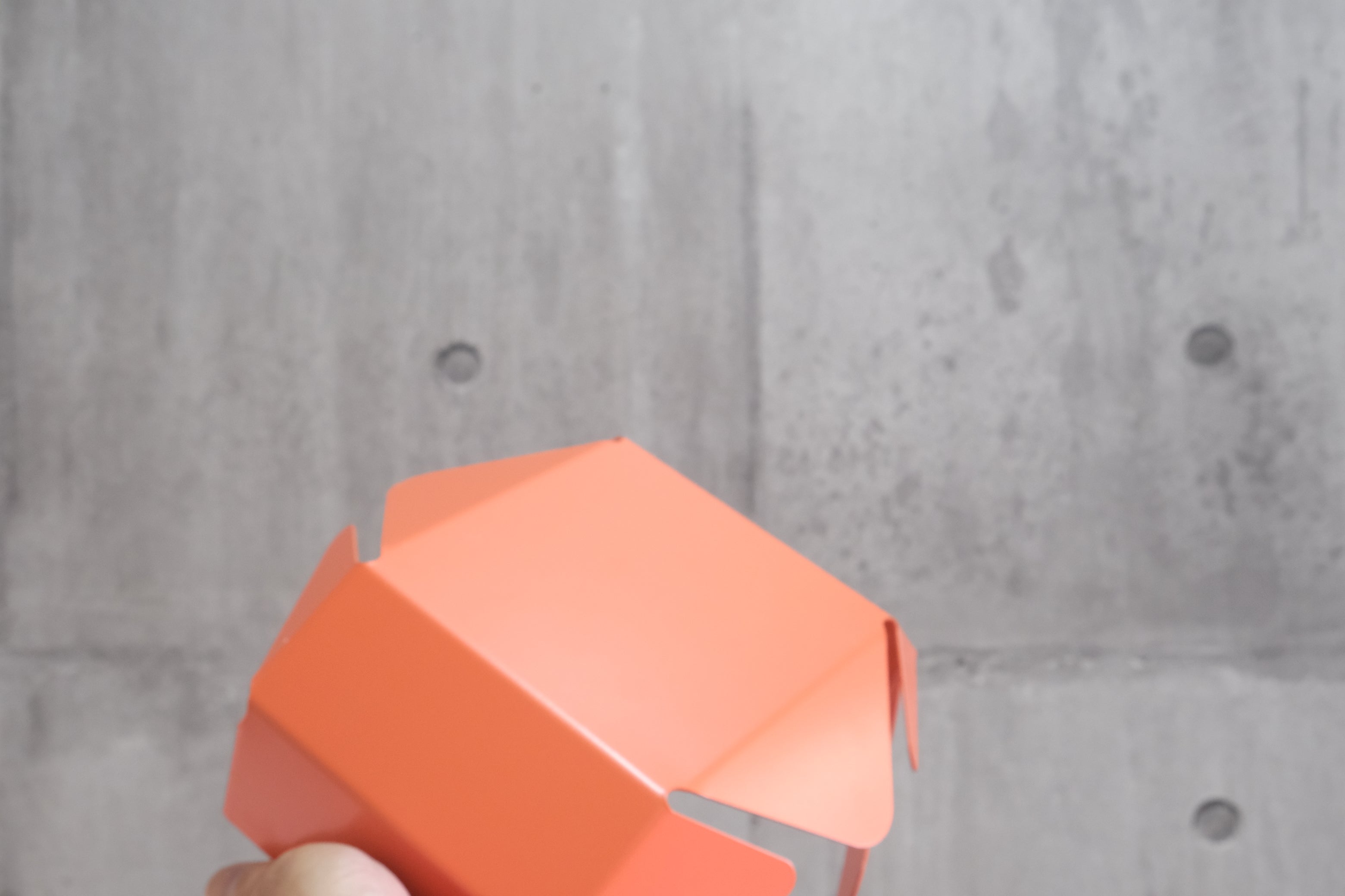 アレッシィ ALESSI GIA16 フルーツボウル Trash Bin オレンジ色 Giulio Iacchetti fruit bowl