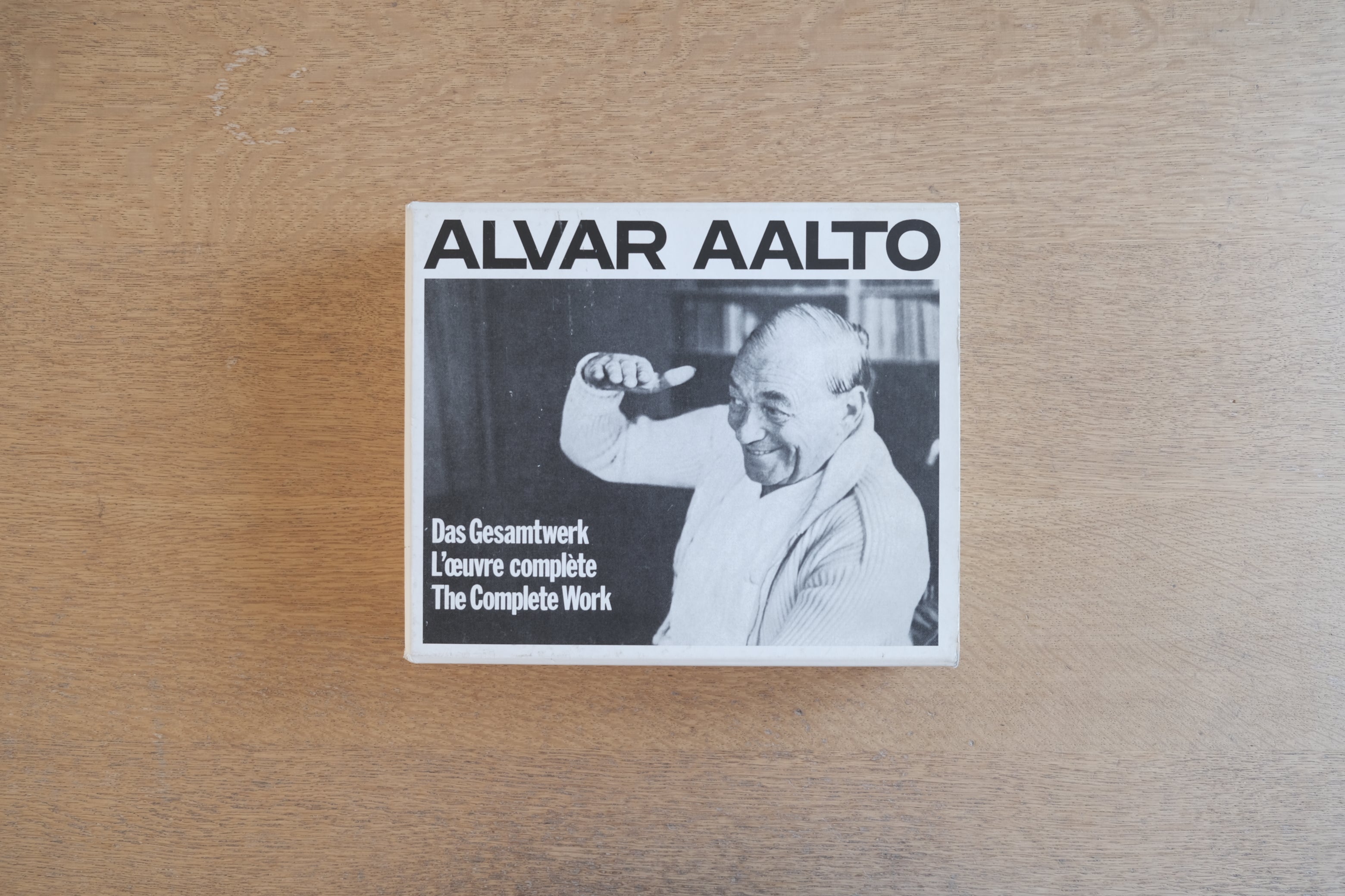 Alvar Aalto the Complete Work|アルヴァ・アアルト 全作品集 3冊セット Birkhäuser 1995年再版
