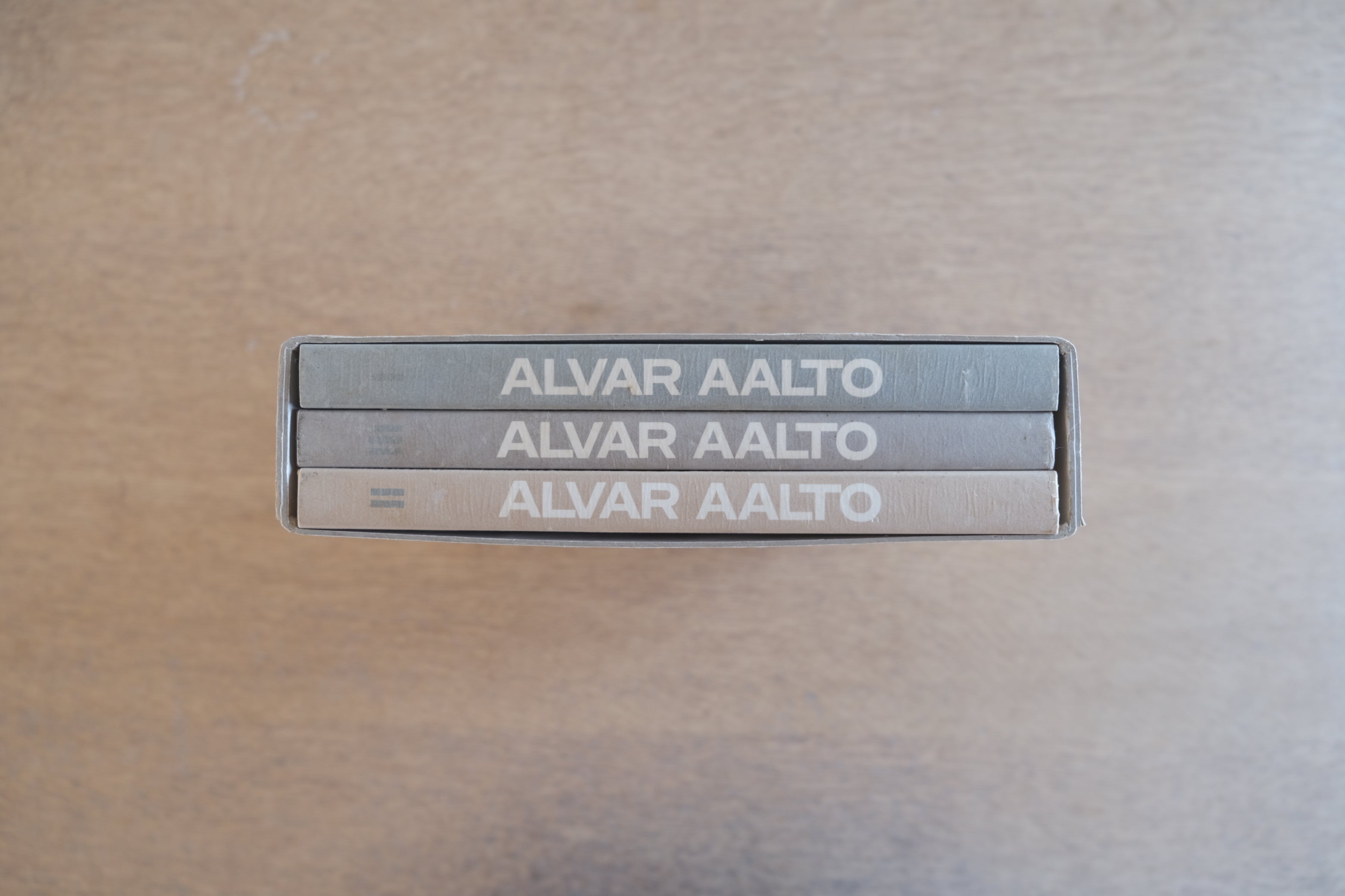 Alvar Aalto the Complete Work|アルヴァ・アアルト 全作品集 3冊セット Birkhäuser 1995年再版