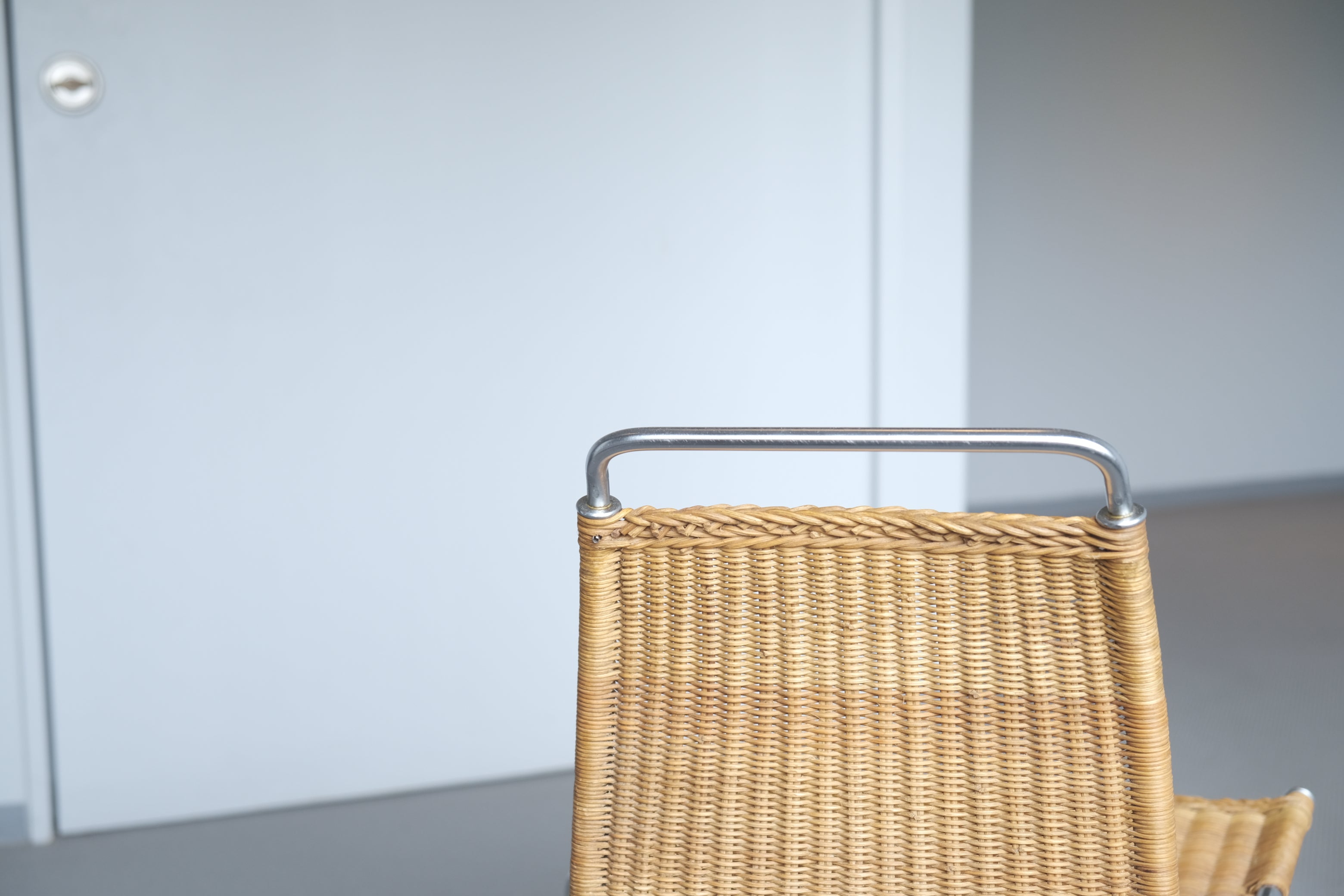 Poul Kjaerholm PK1|EKC製 籐張りチェア(1955年デザイン・ヴィンテージ北欧家具)