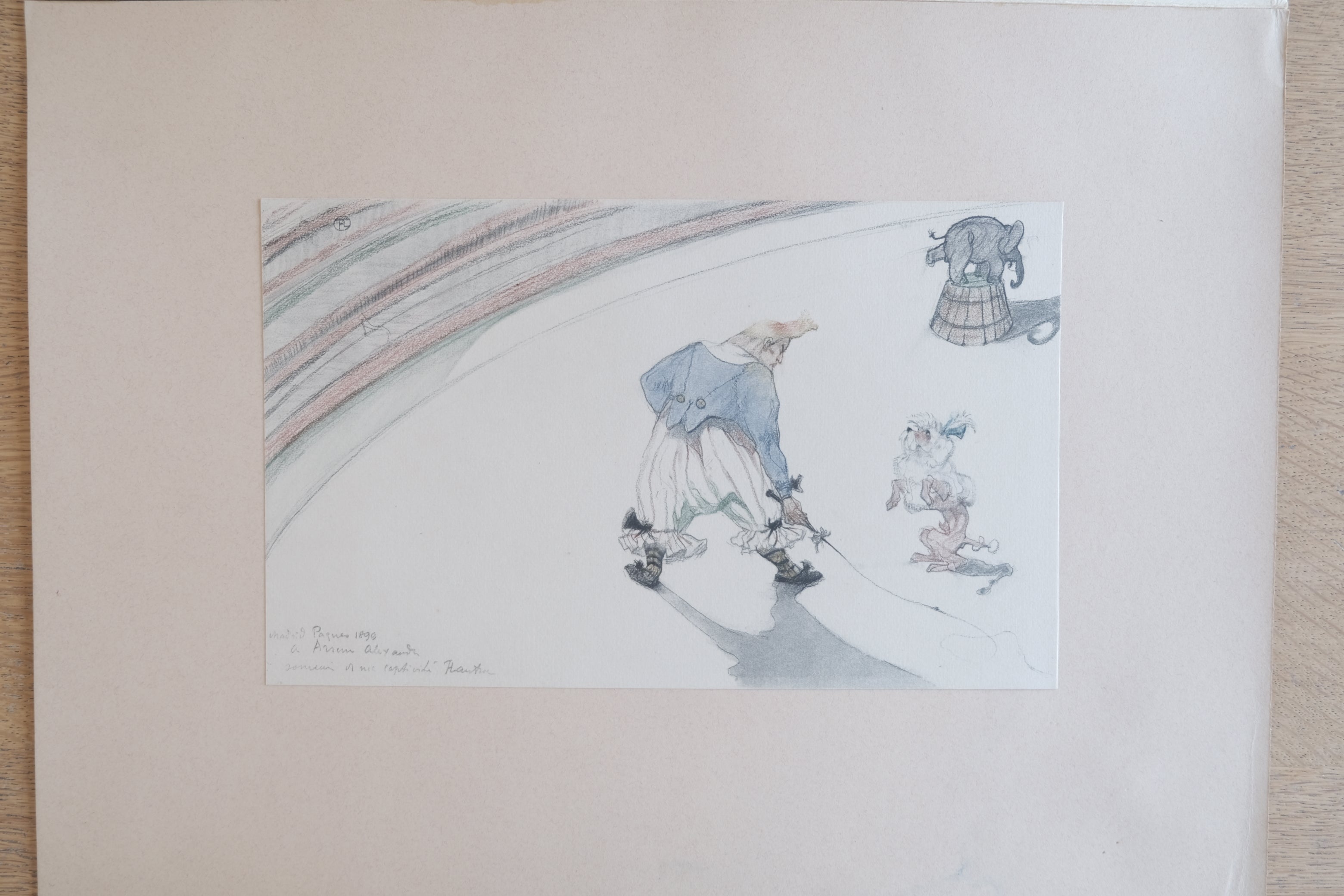 アンリ・ド・トゥールーズ=ロートレック『Au Cirque』図版15枚セット|1905年 Goupil版より(欠損あり・分売可)