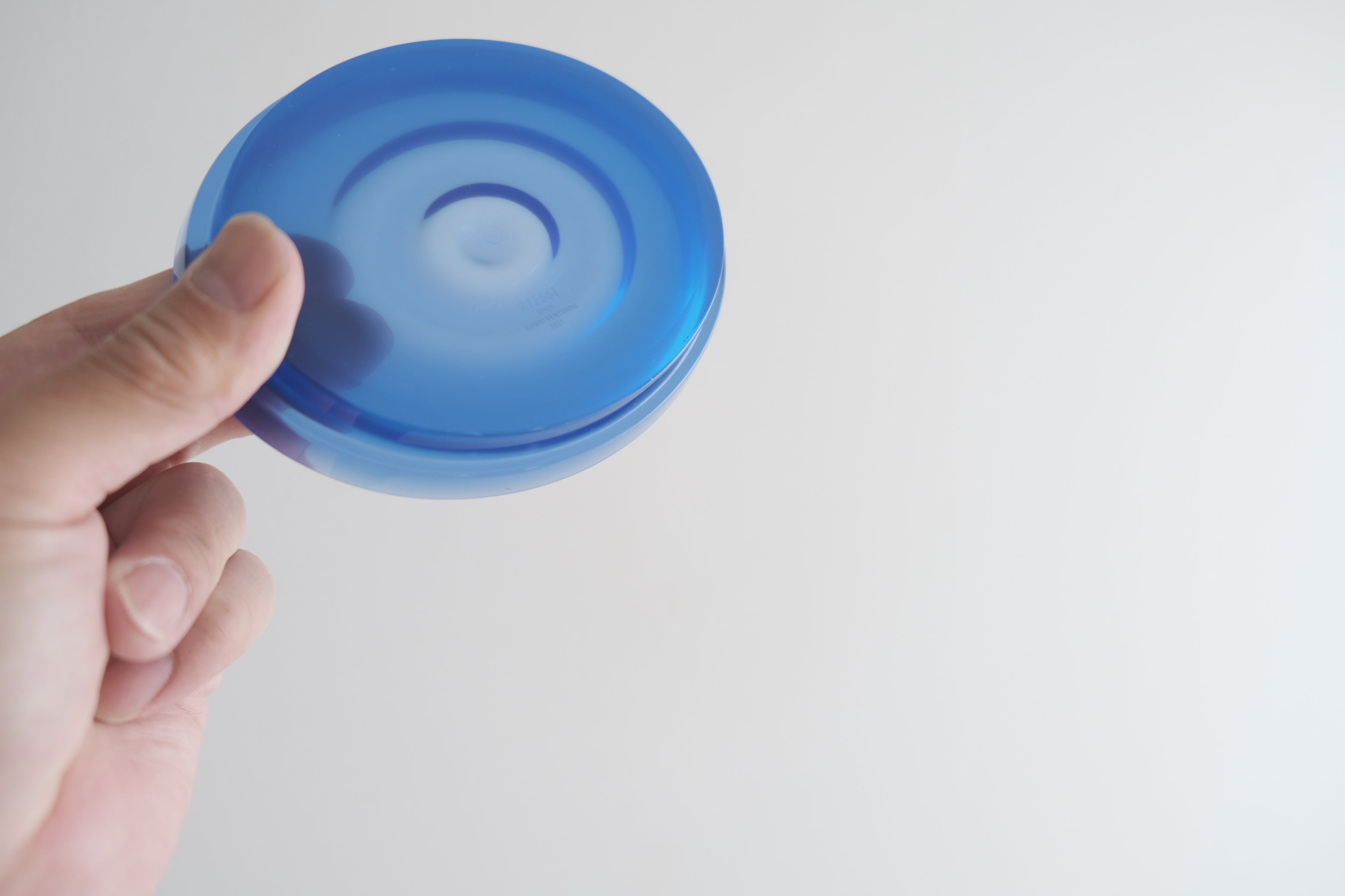 【未使用品】Alessi「Antonio S」ウォールソープホルダー/ブルー|GV15 AZ