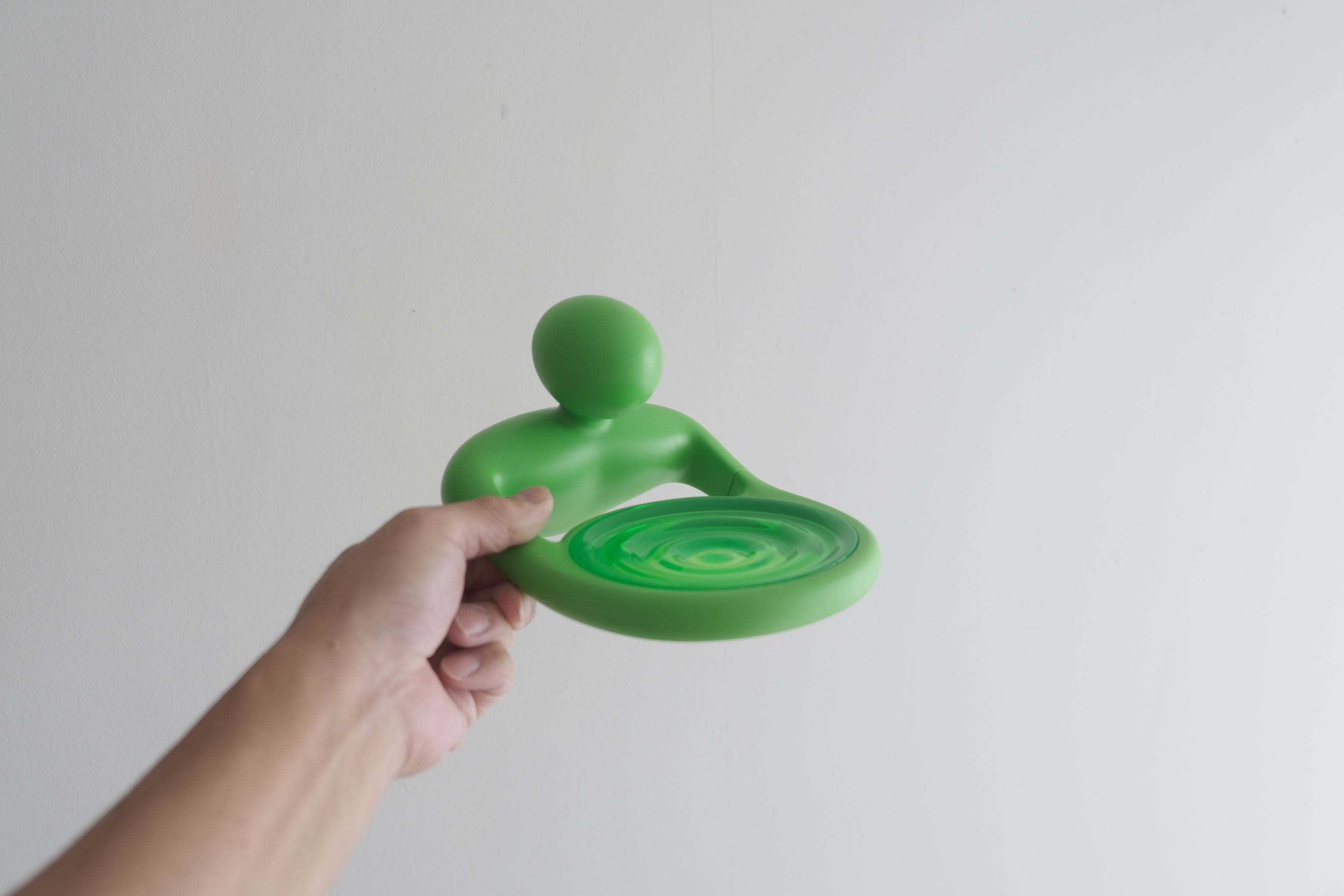 【未使用品】Alessi「Antonio S」ウォールソープホルダー/グリーン|GV15 AV