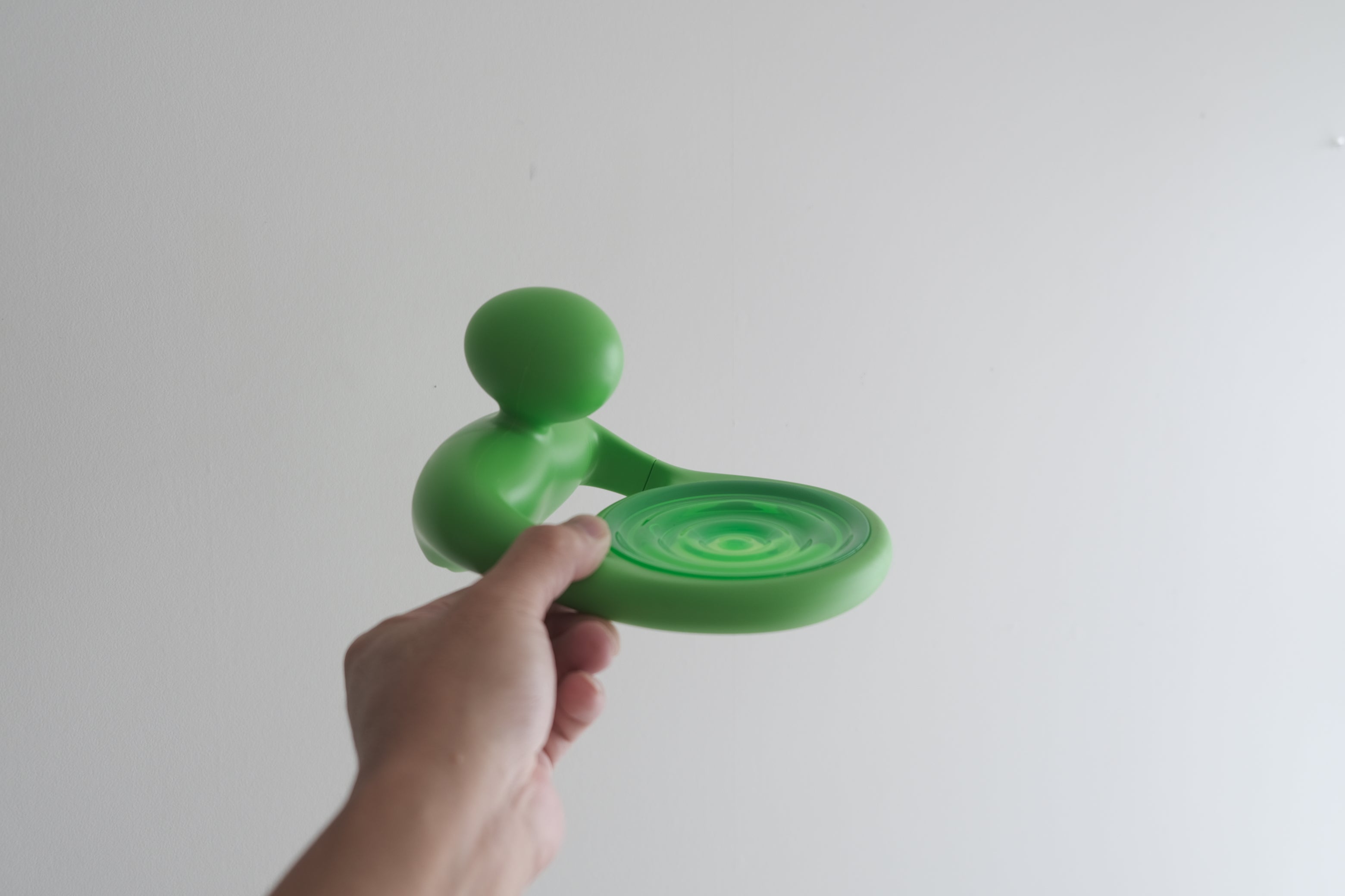 【未使用品】Alessi「Antonio S」ウォールソープホルダー/グリーン|GV15 AV