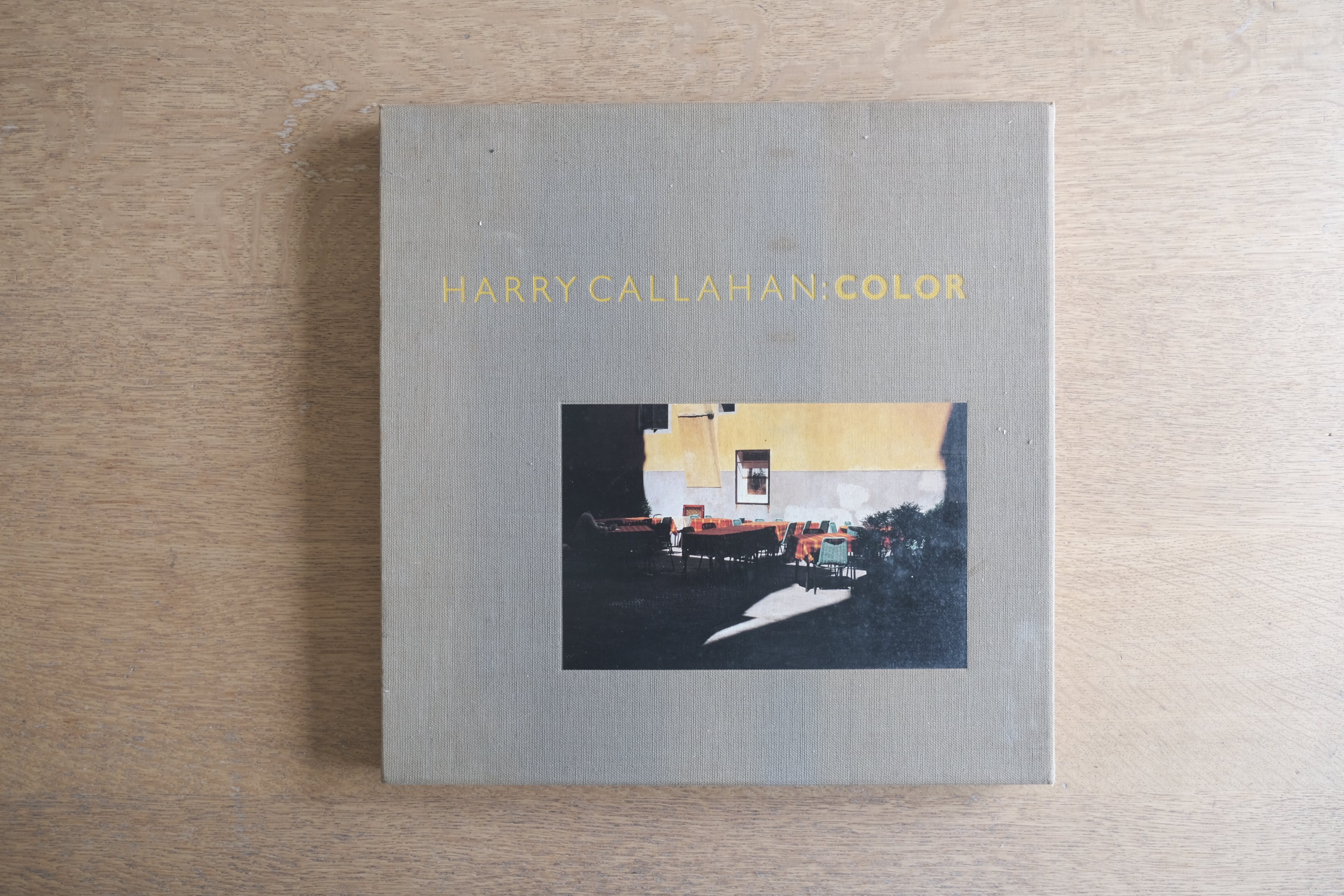 Harry Callahan Color 1941-1980|ハリー・キャラハン 大判写真集 1980年 Matrix Publications 函付