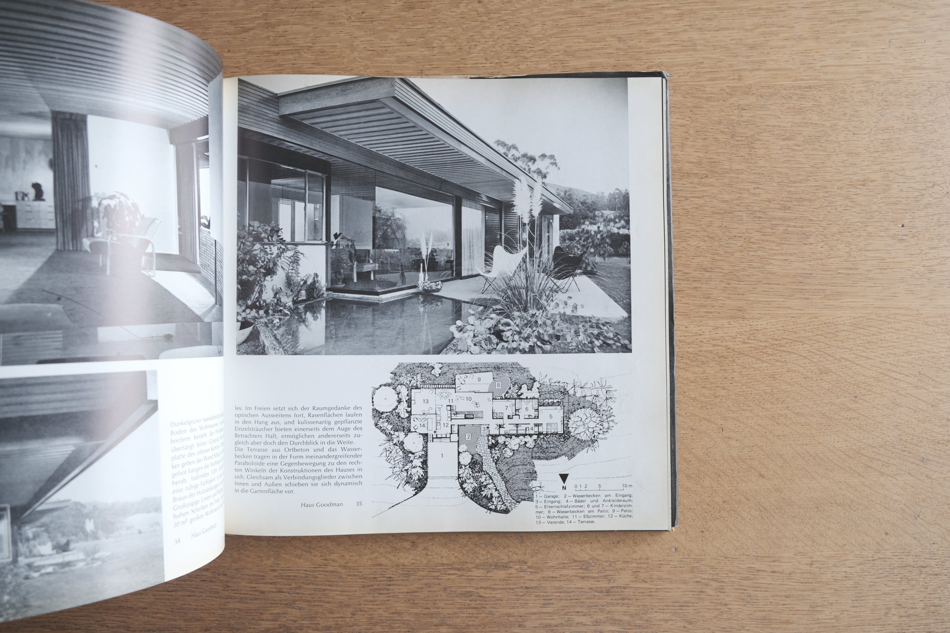 リチャード&ディオン・ノイトラ親子の建築 植物・水・石・光|Richard und Dion Neutra|1974年 初版 ドイツ語建築書