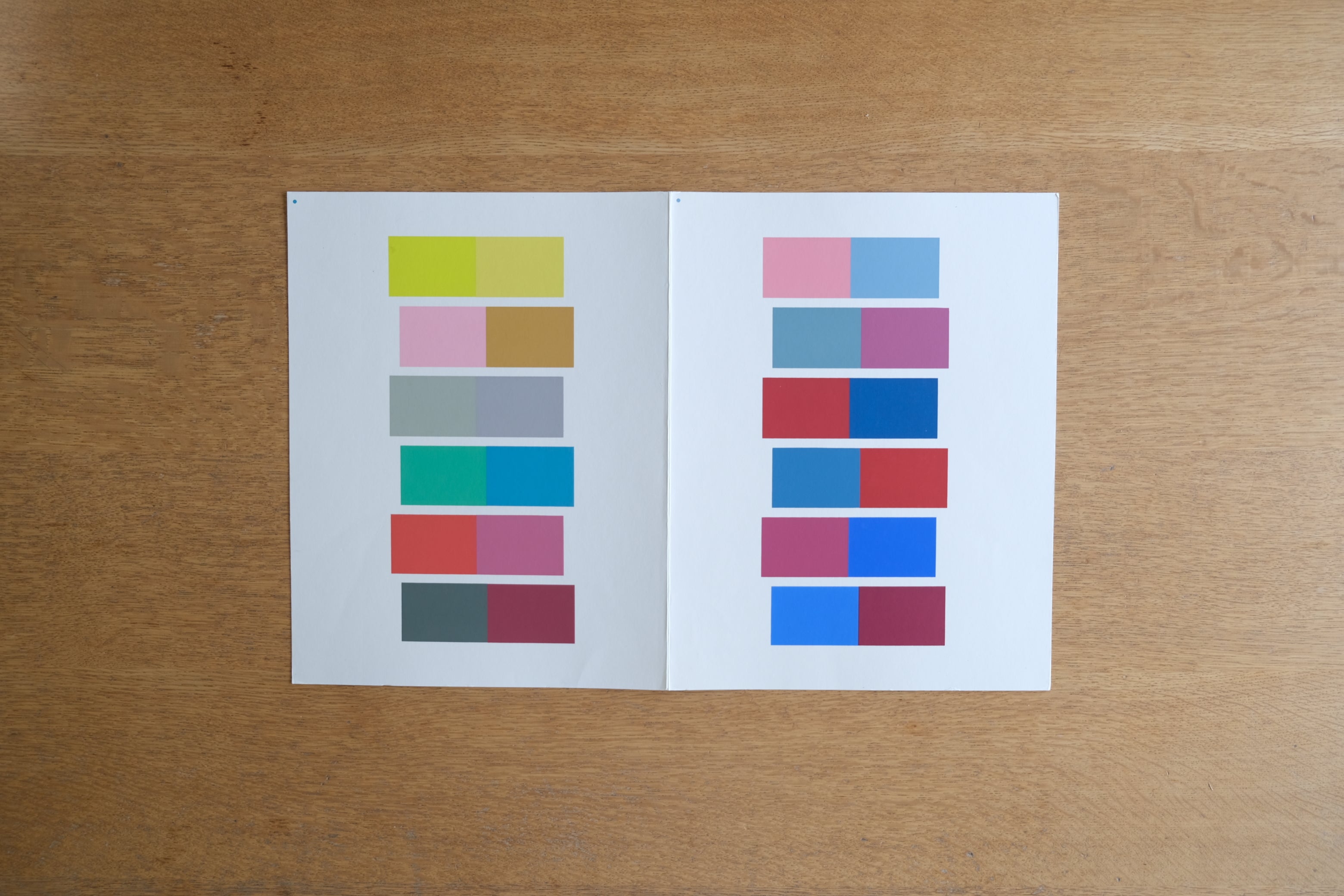 ヨゼフ・アルバース《Interaction of Color》シルクスクリーン 1973年 Keller XXI-1|コンテンポラリーアートと調和する一枚