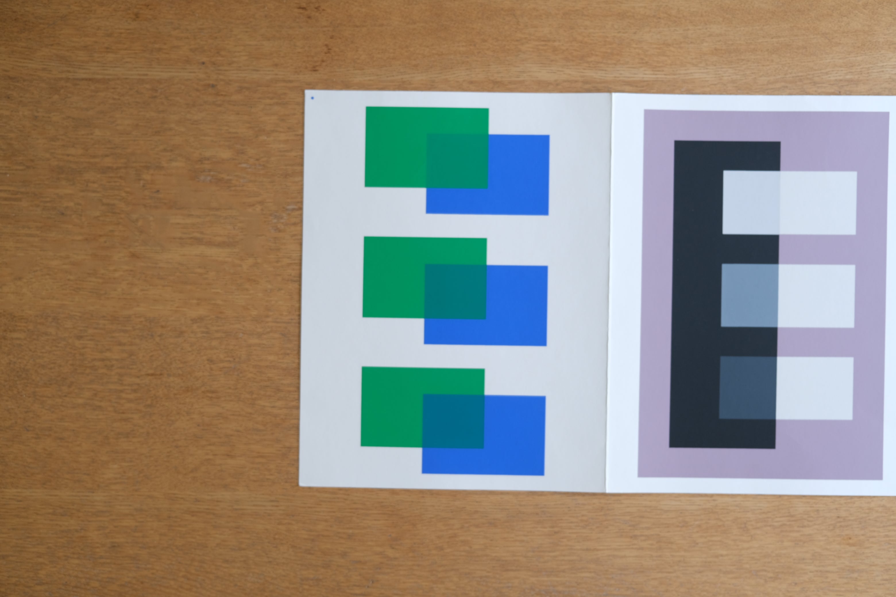 【限定ヴィンテージ】ヨゼフ・アルバース《Interaction of Color》シルクスクリーン 1973年 Keller XI-2