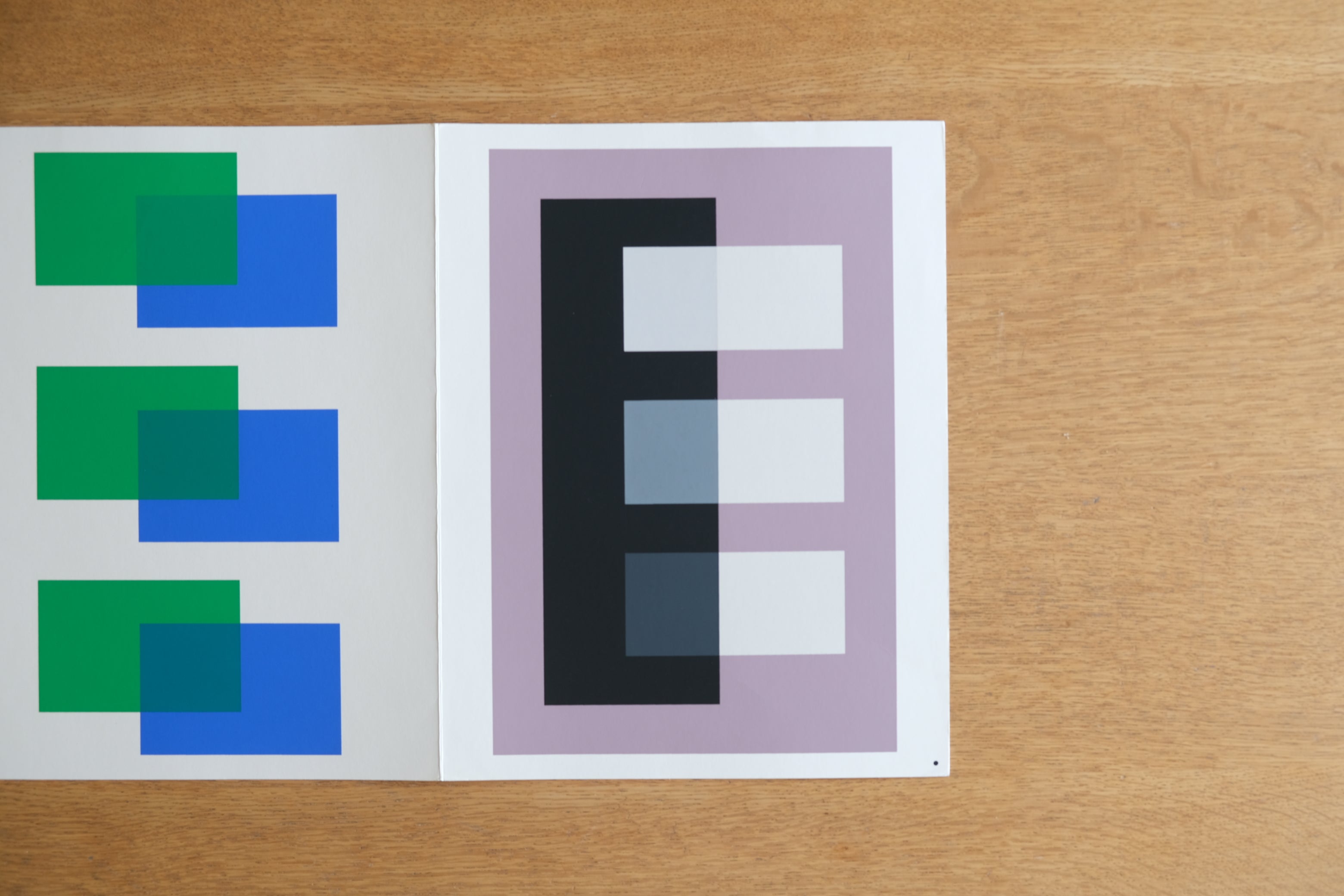 【限定ヴィンテージ】ヨゼフ・アルバース《Interaction of Color》シルクスクリーン 1973年 Keller XI-2