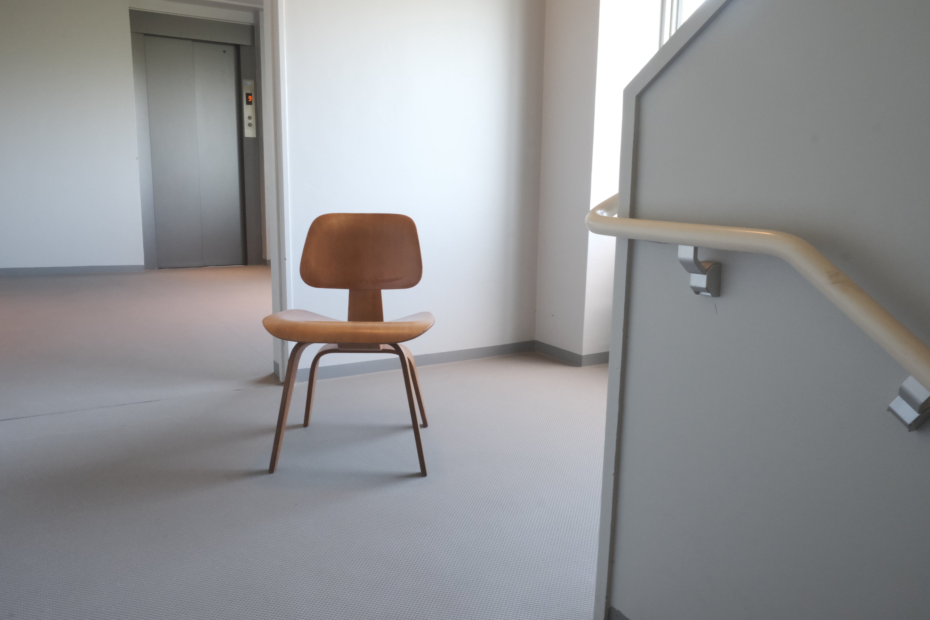 【Evans期・初期ラベル】イームズ DCW ダイニングチェア / Herman Miller × Evans Products社(1946–47年製)