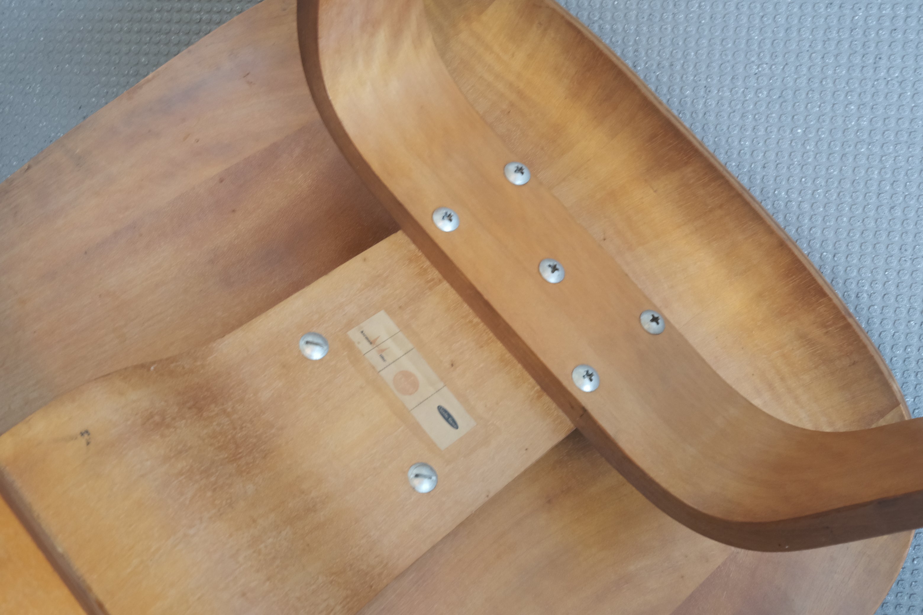 【Evans期・初期ラベル】イームズ DCW ダイニングチェア / Herman Miller × Evans Products社(1946–47年製)