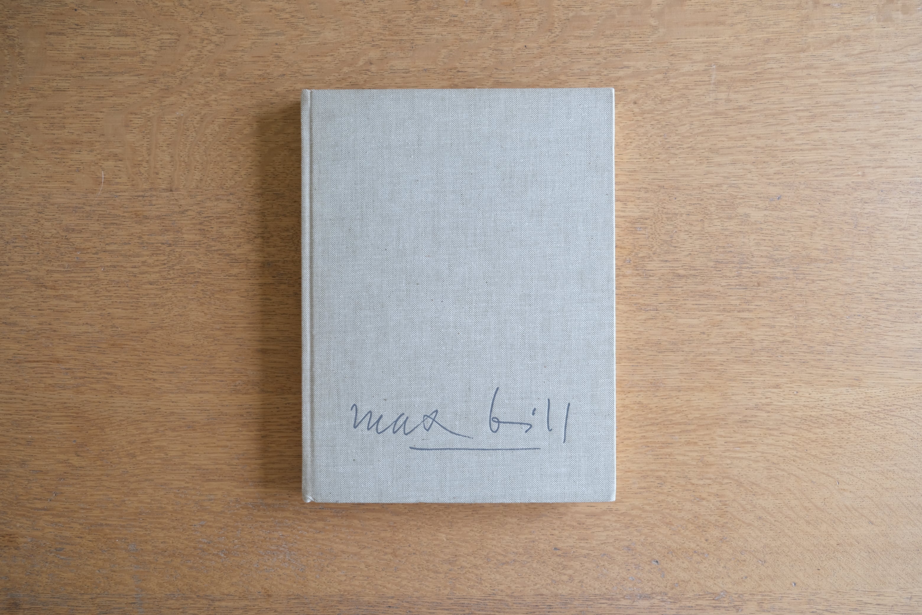 【貴重な英語版】Max Bill 作品集|建築・絵画・彫刻・デザイン(1978年/abc edition zurich)