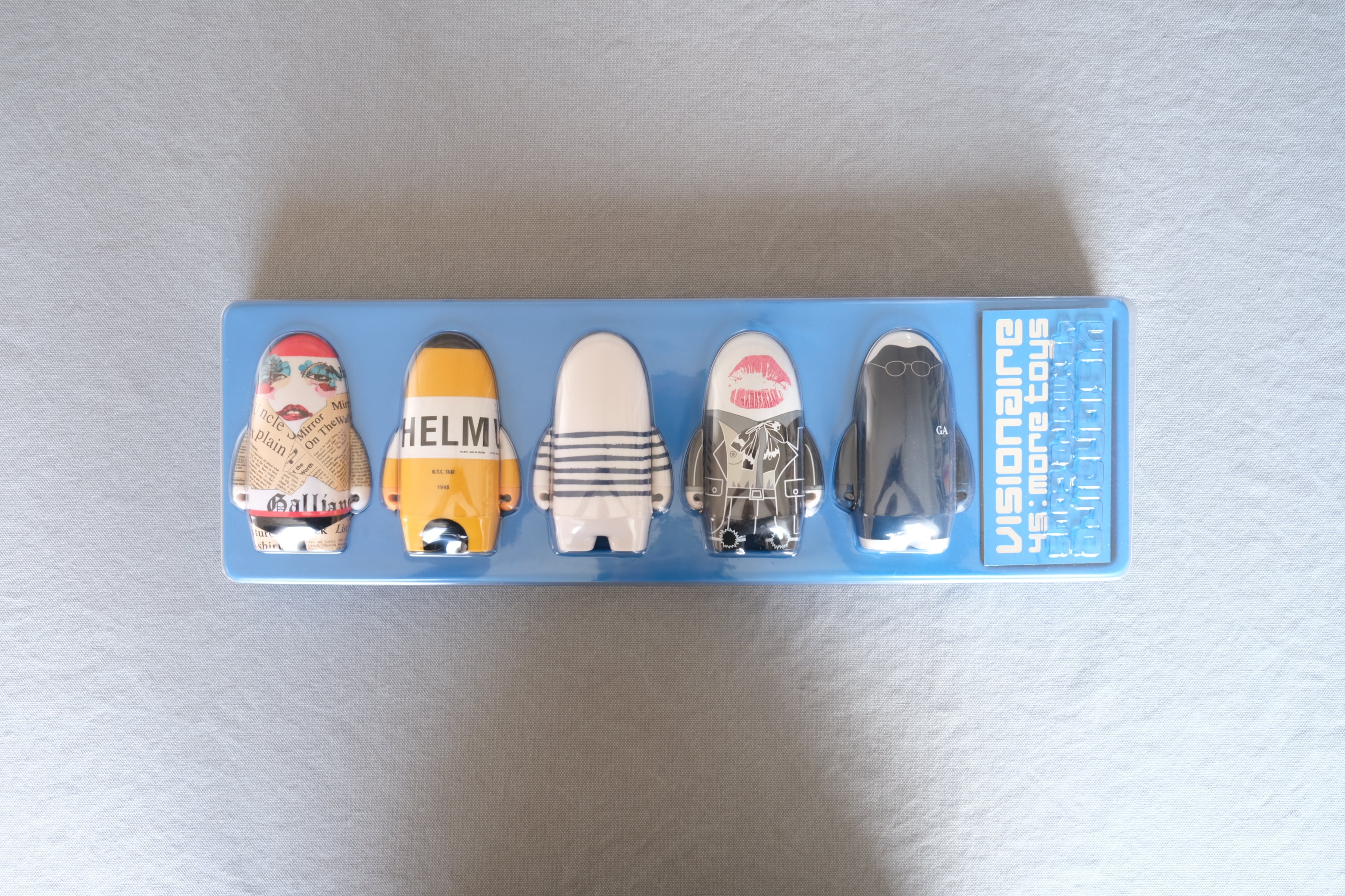 VISIONAIRE 45: More Toys Blue|Kidrobot フィギュア5体セット 2005年 限定版