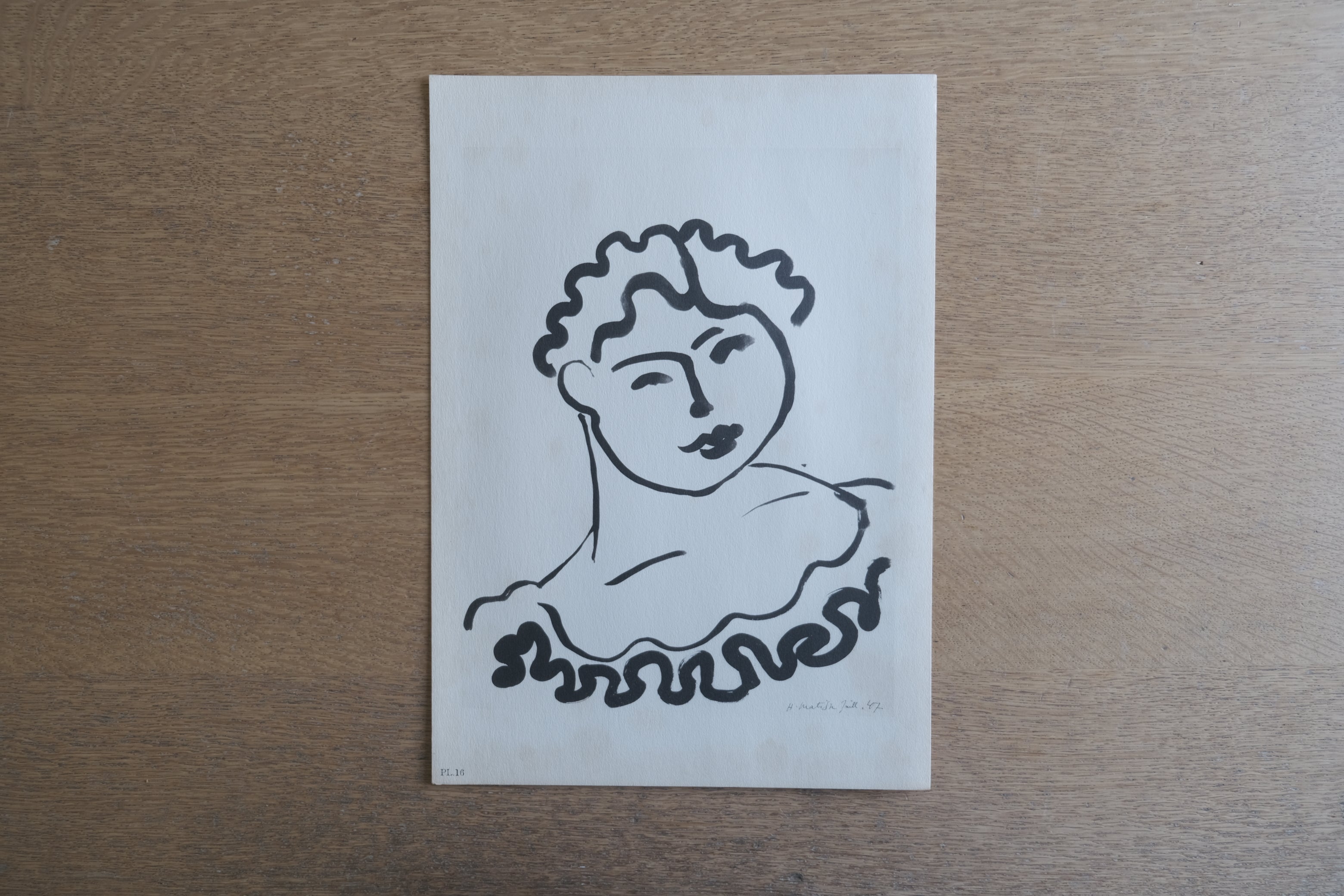 Henri Matisse Dessin 1951|アンリ・マティス 素描図版集 大塚巧藝社 25図版+6図版付
