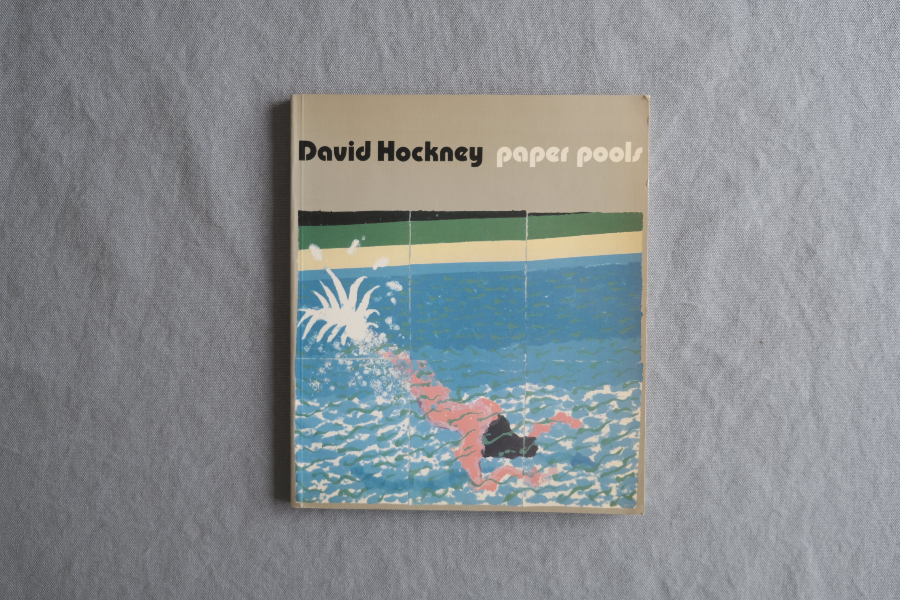 David Hockney Paper Pools|デイヴィッド・ホックニー プール作品集 1980年 Thames & Hudson