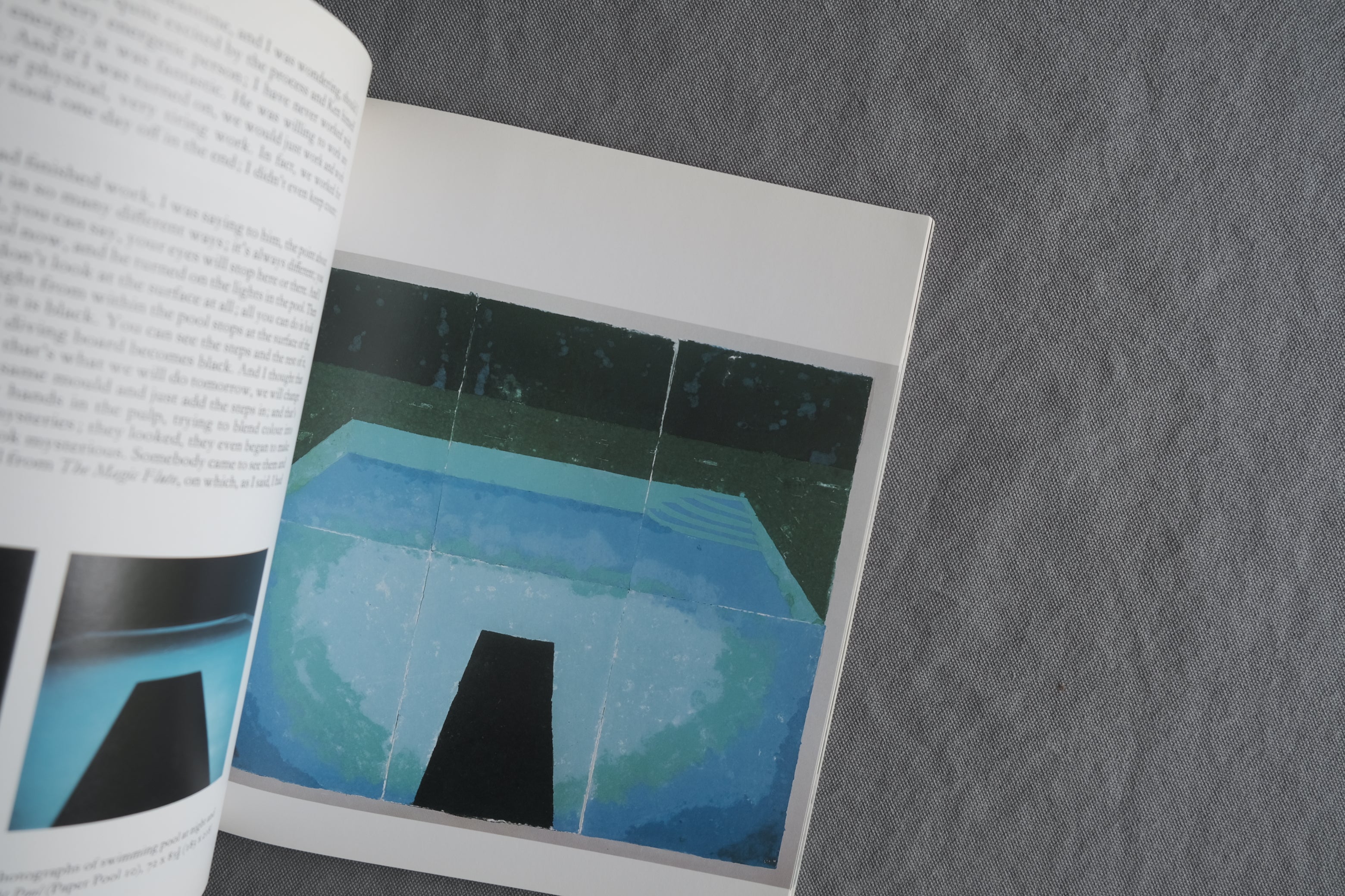 David Hockney Paper Pools|デイヴィッド・ホックニー プール作品集 1980年 Thames & Hudson