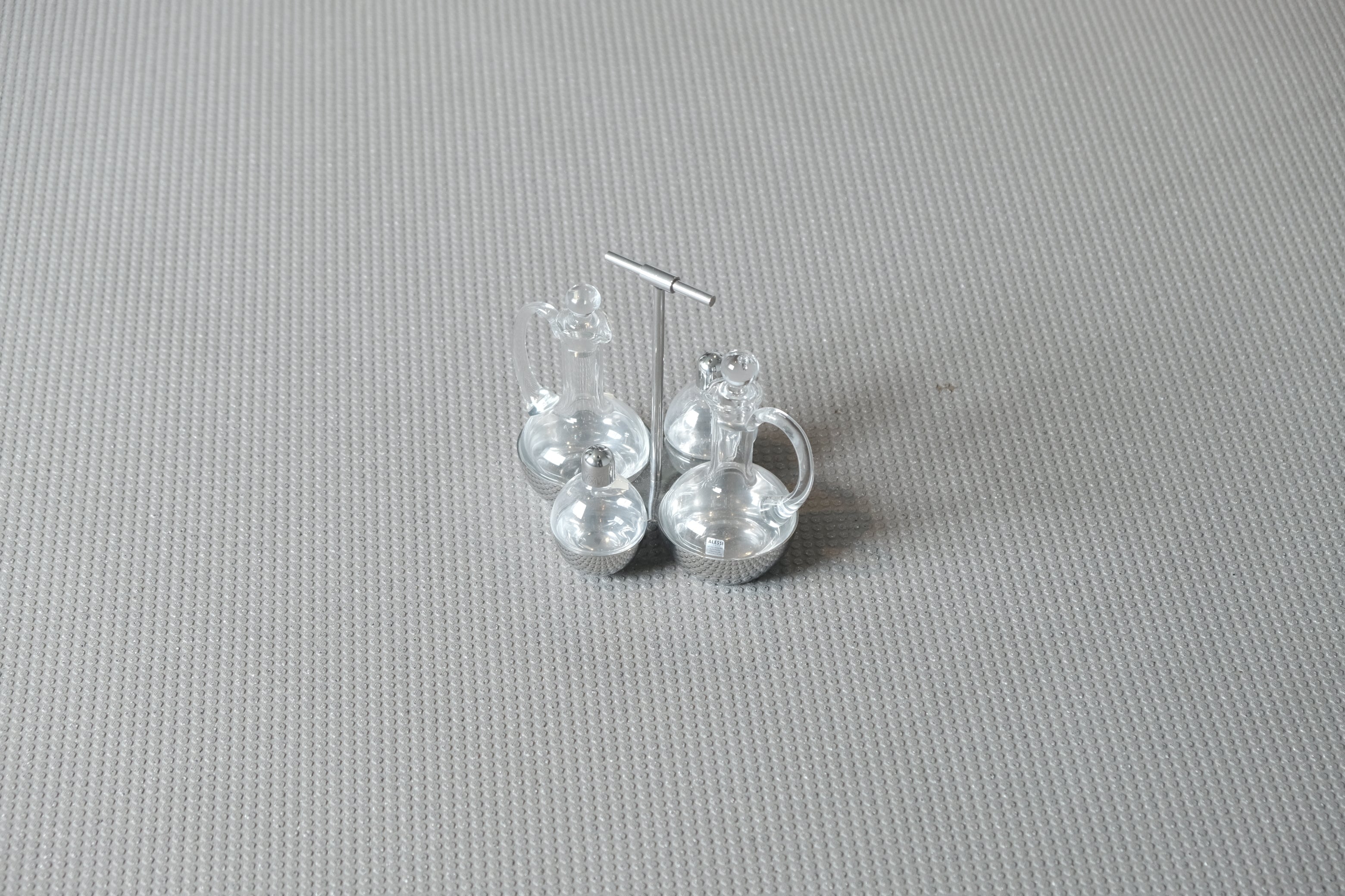 【未使用・箱付き】ALESSI × クリストファー・ドレッサー|オイル&ビネガー&ソルト&ペッパー セット