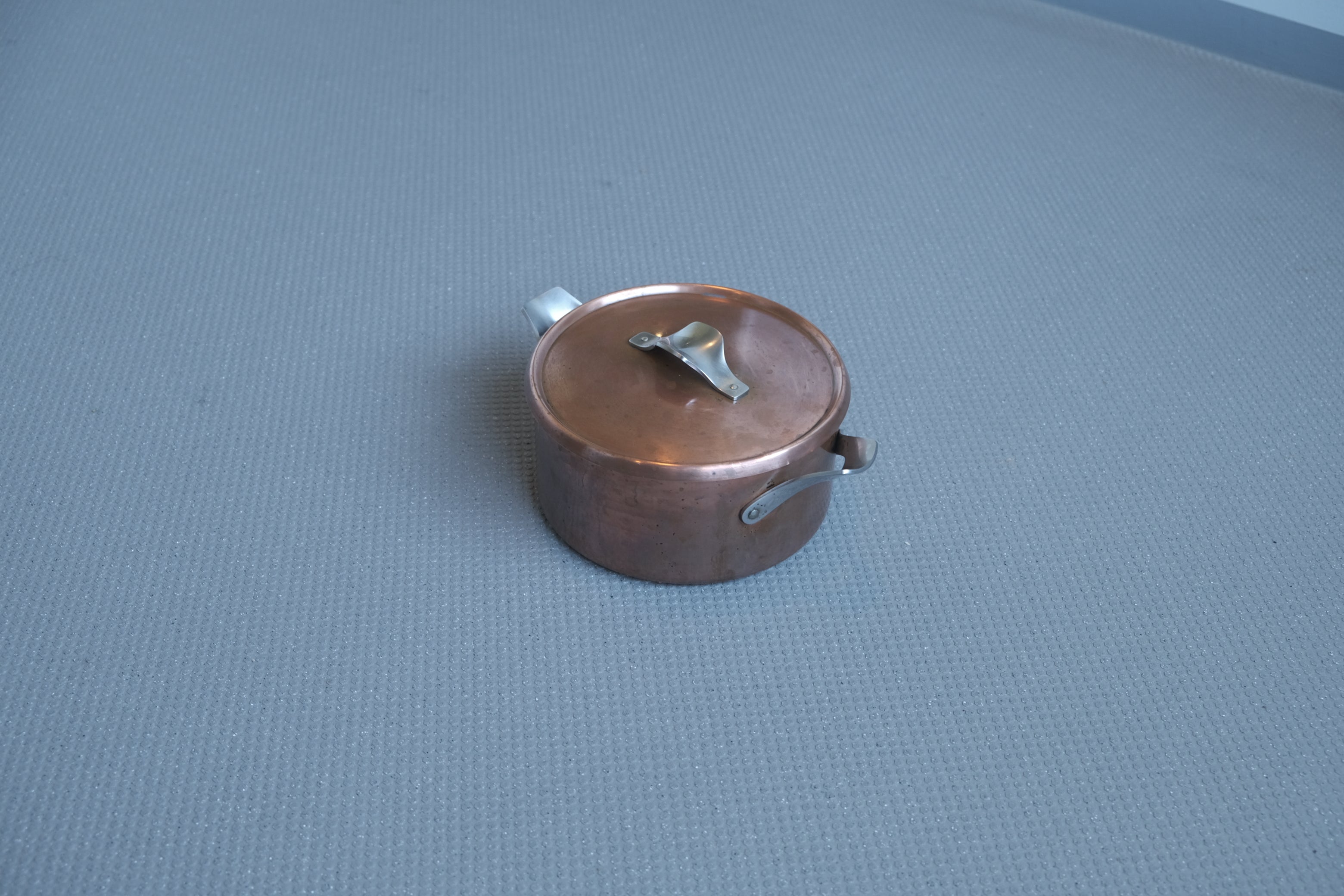 Henning Koppel × Georg Jensen「Taverna」銅鍋 蓋付き 小サイズ 北欧デザイン