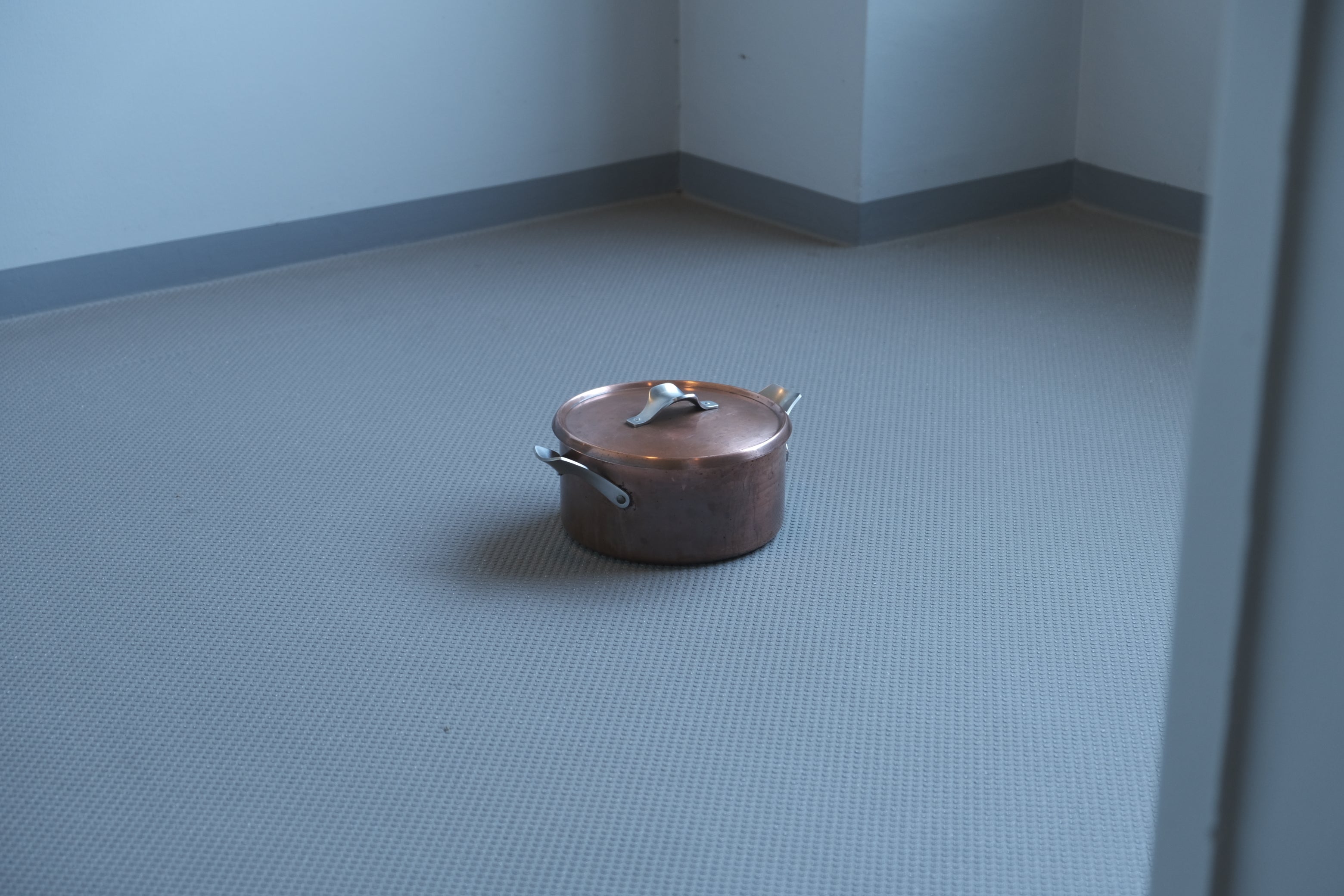 Henning Koppel × Georg Jensen「Taverna」銅鍋 蓋付き 小サイズ 北欧デザイン