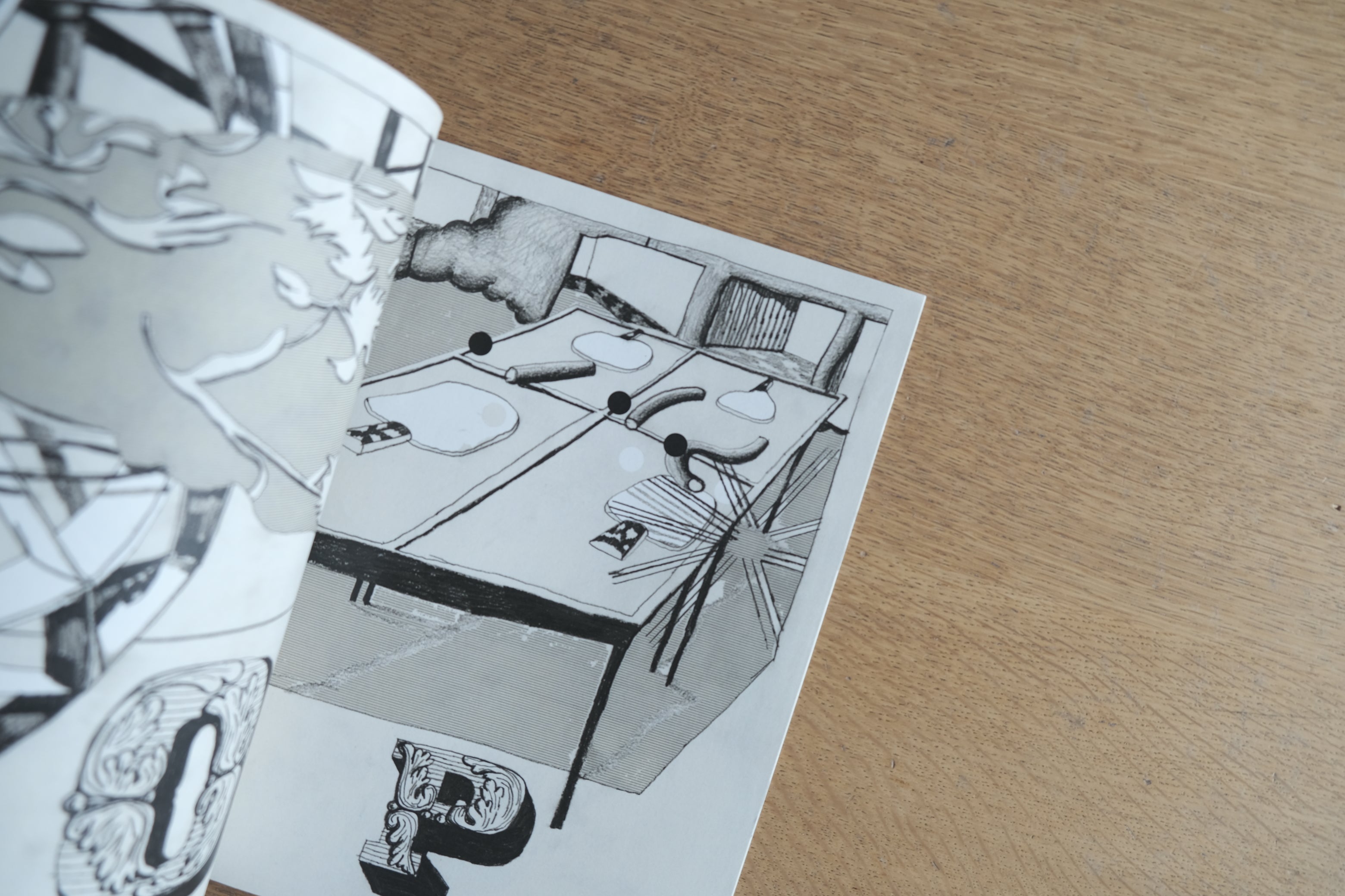 Alex Besikian ZINE「Alphabet」リソグラフ作品集|フランス人アーティストによるグラフィックアート