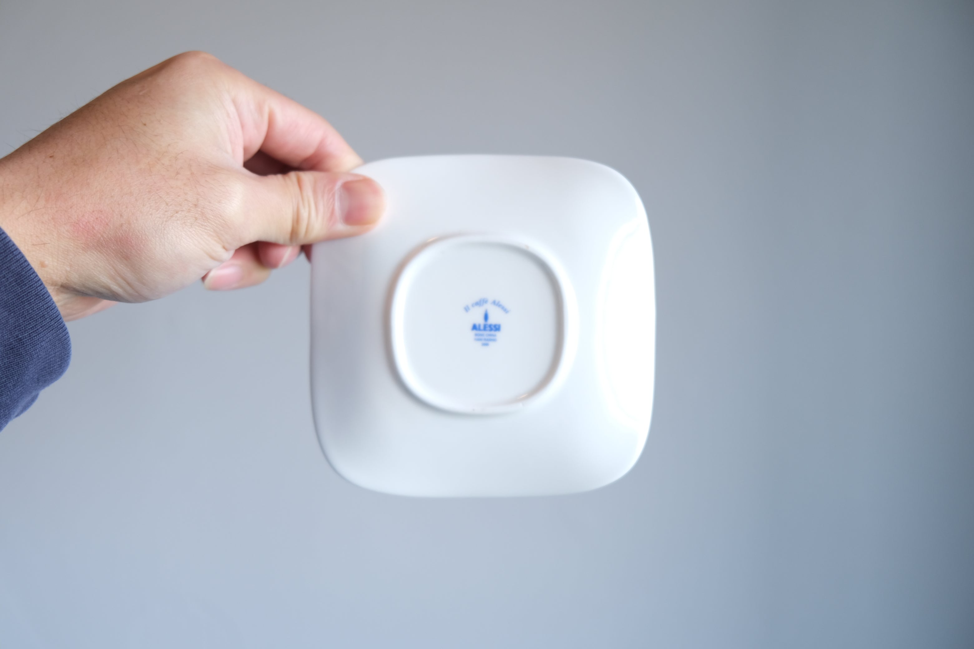 【未使用・デッドストック】ALESSI ハニ・ラシッド デミタスカップ&ソーサー 2客セット オフィチーナ