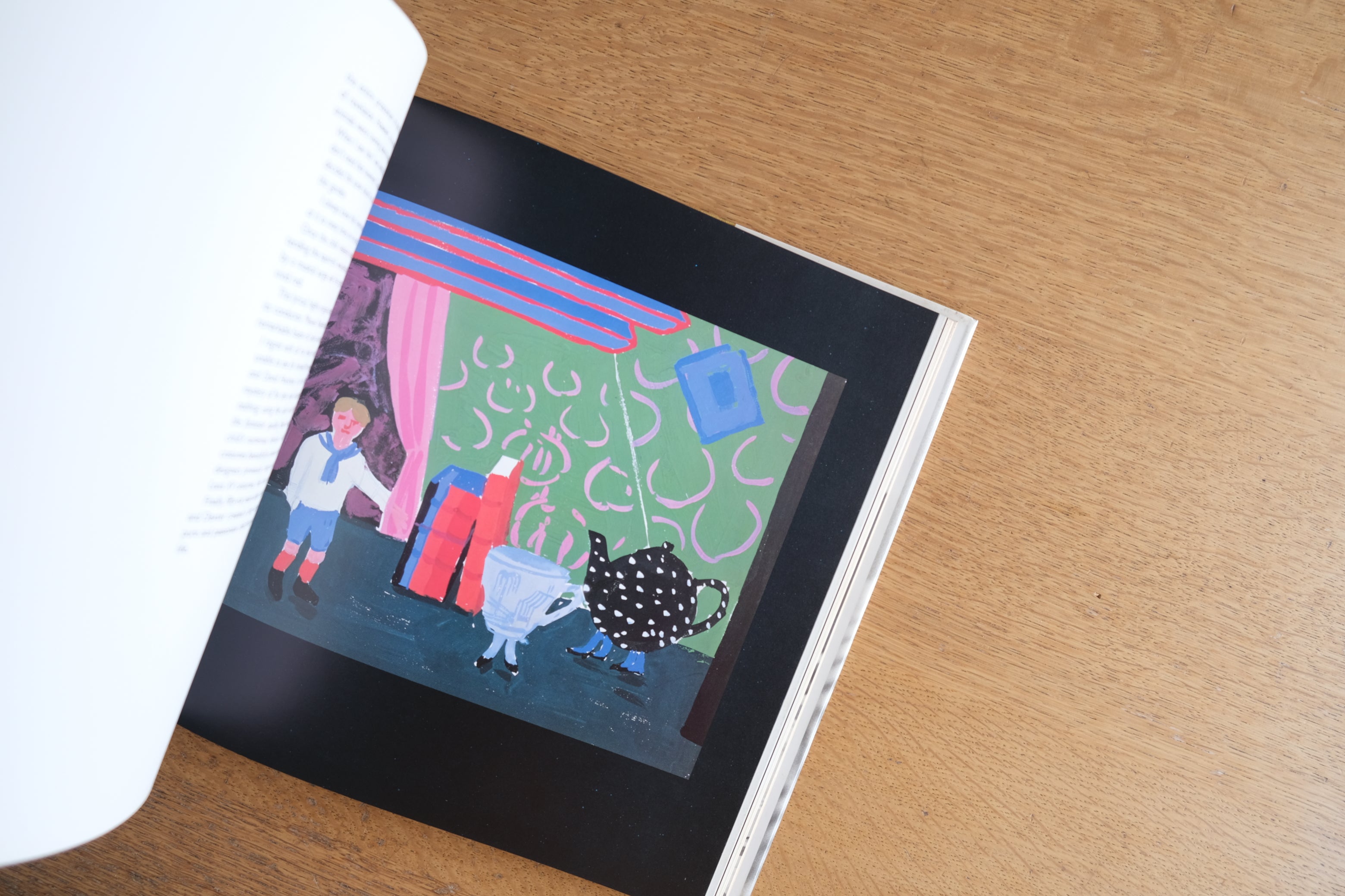 Hockney Paints the Stage|デイヴィッド・ホックニー 舞台芸術 図録 1983年 Abbeville Press 227ページ