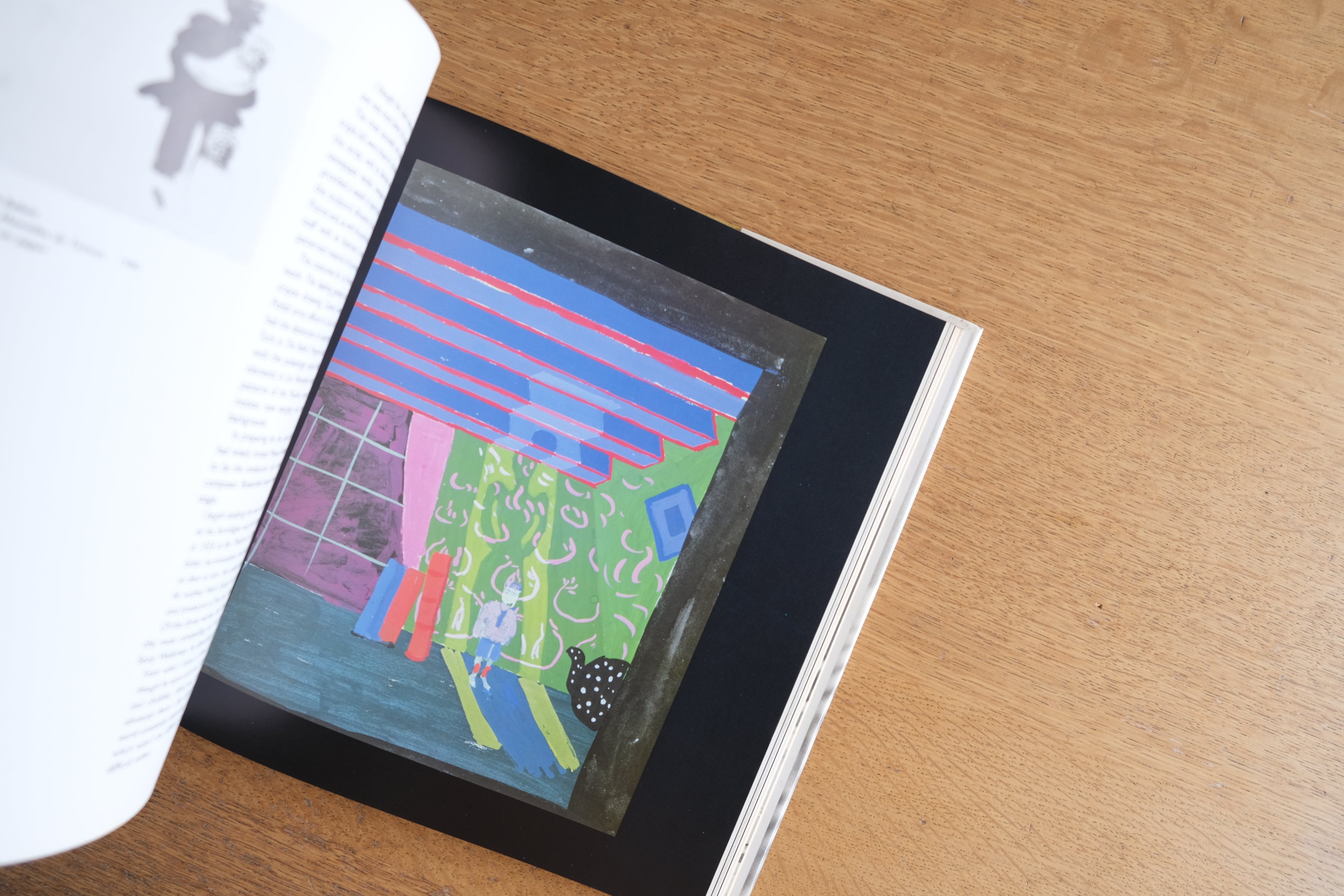Hockney Paints the Stage|デイヴィッド・ホックニー 舞台芸術 図録 1983年 Abbeville Press 227ページ