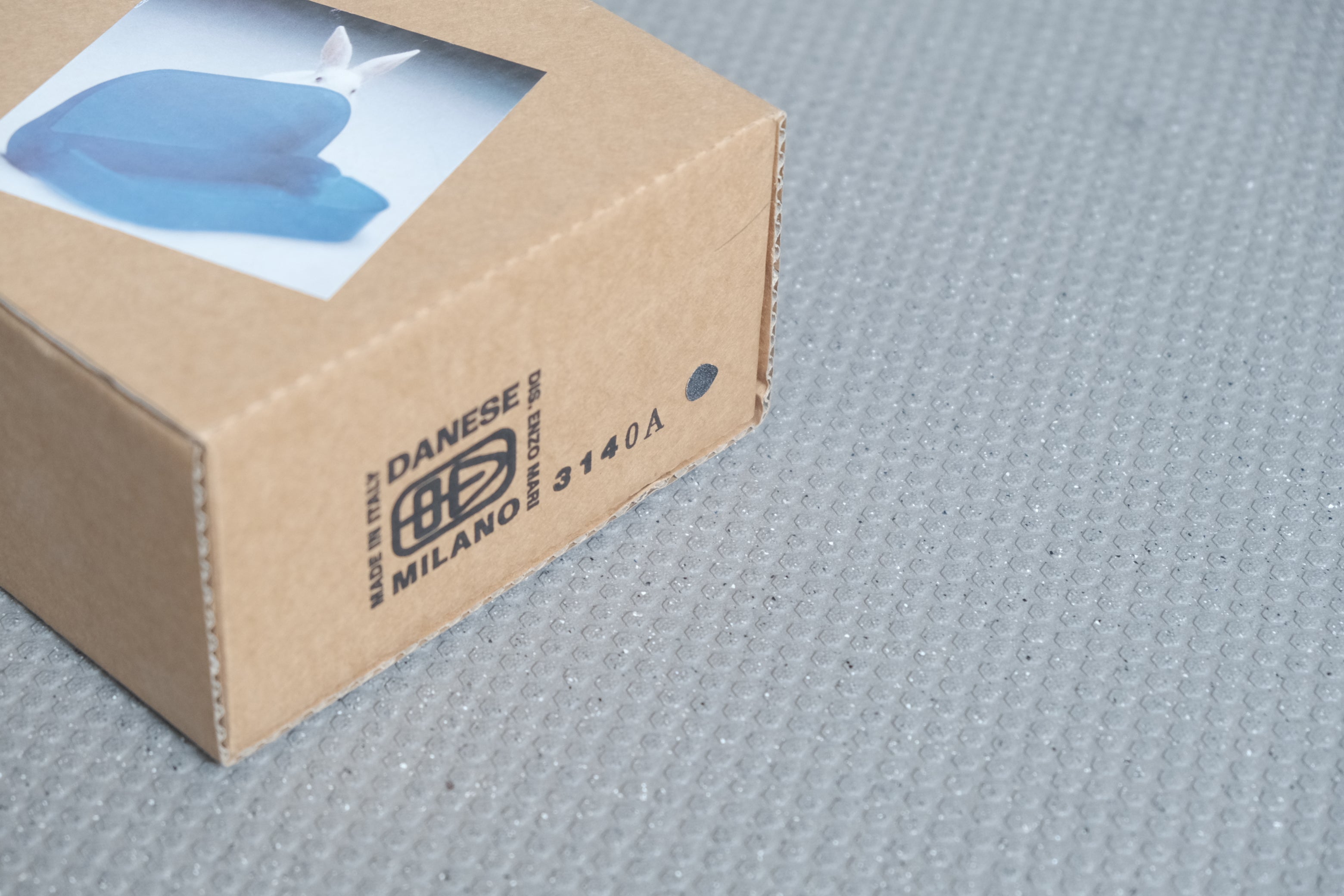 【デッドストック|Enzo Mari × DANESE】FLORES ステーショナリーボックス ブラック 3140A