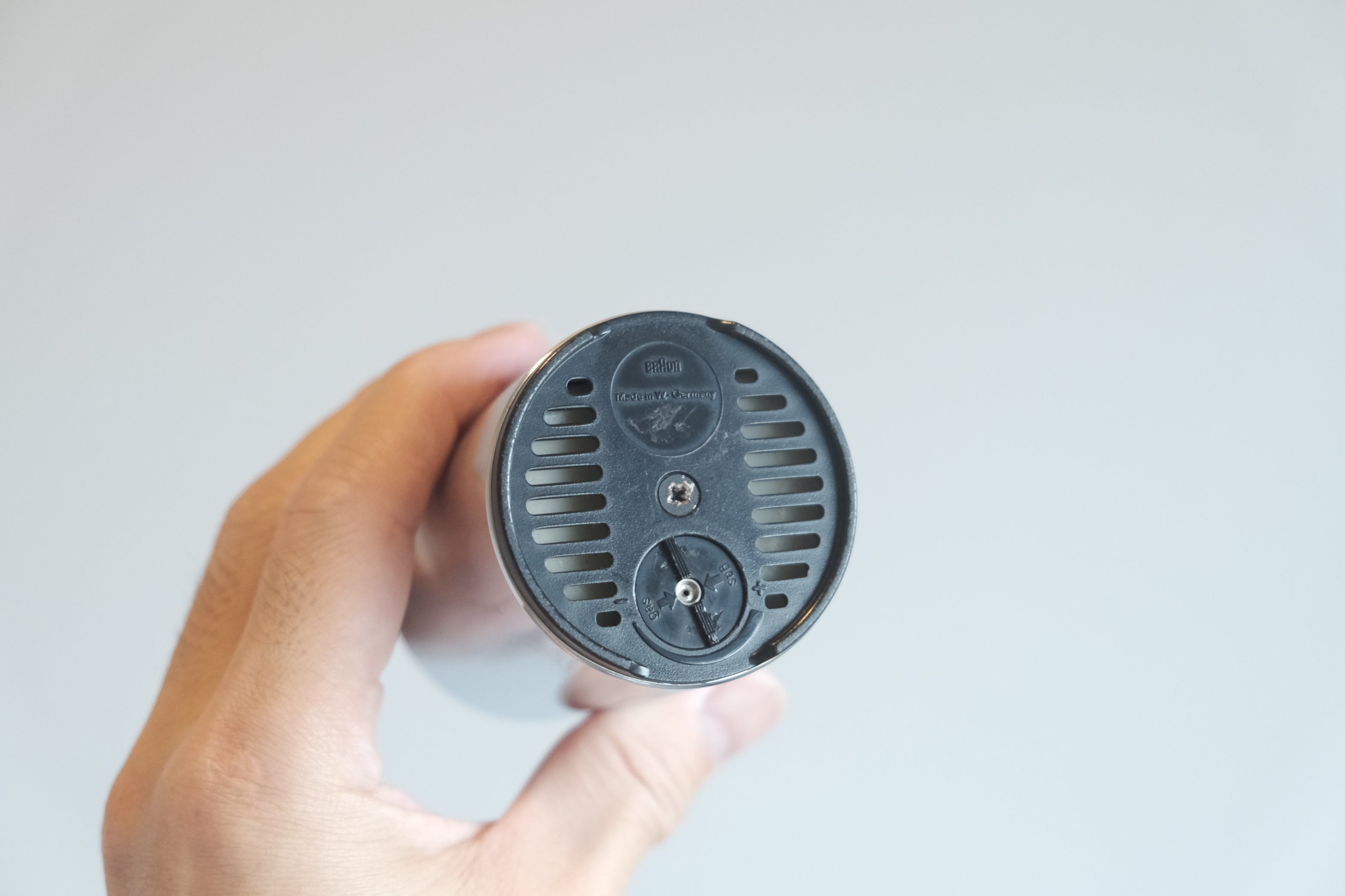 BRAUN T2 卓上ライター|Dieter Rams デザイン(シルバー)