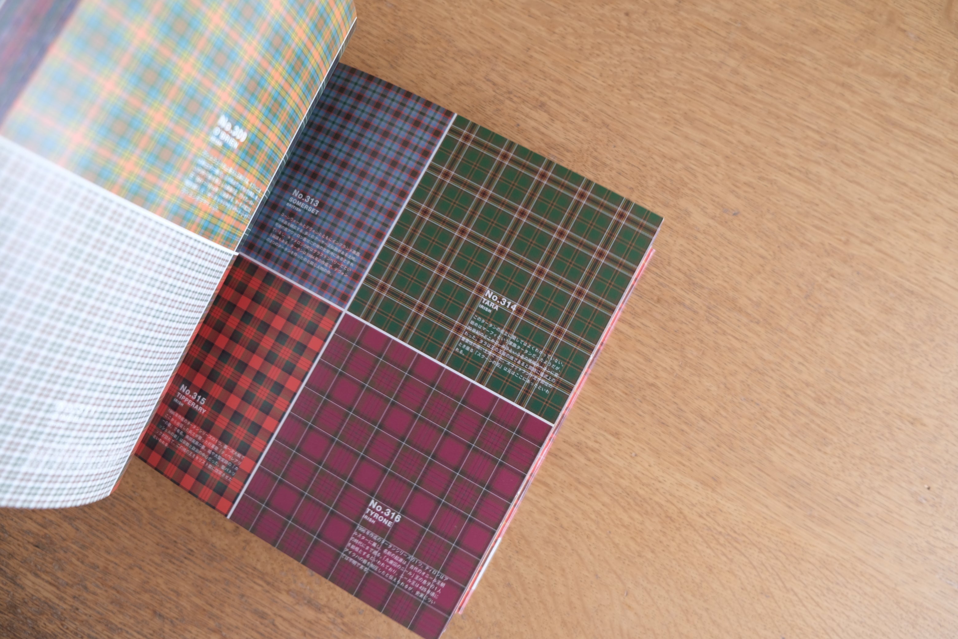 Tartan Check Patterns|タータンチェックパターン集(2002)