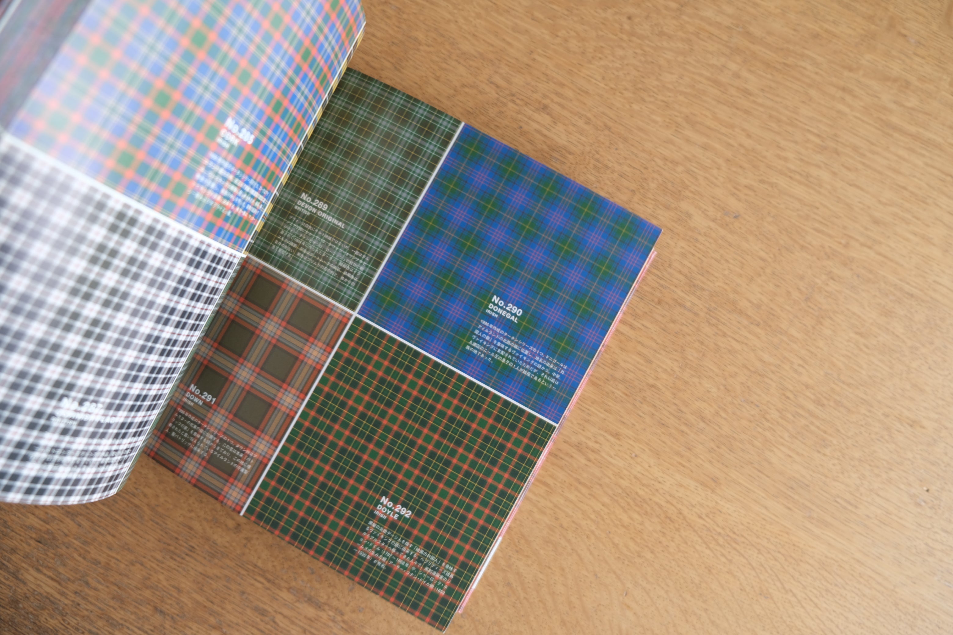 Tartan Check Patterns|タータンチェックパターン集(2002)
