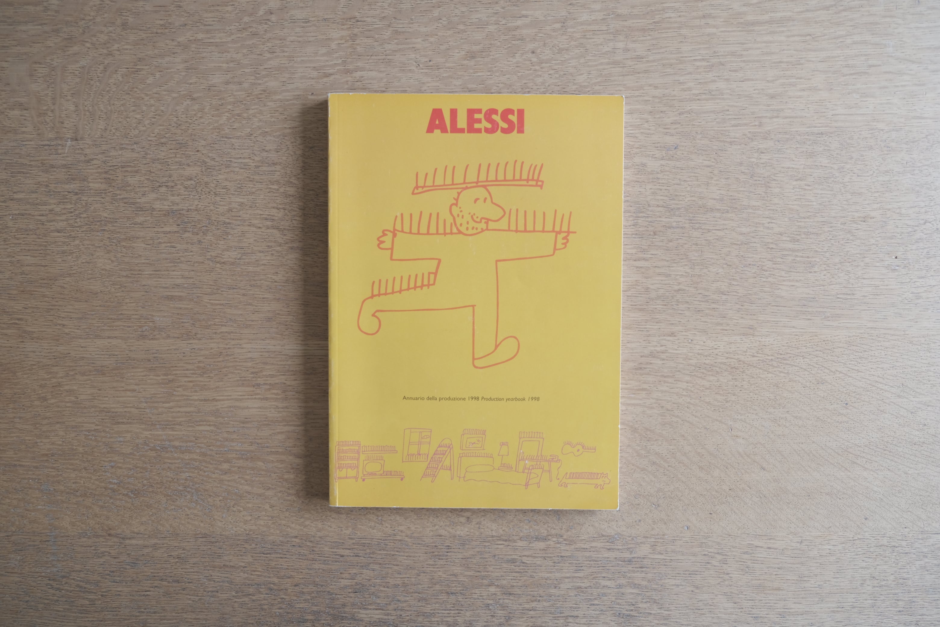 ALESSI|Annuario della produzione 1998|デザインカタログ・名作アーカイブ