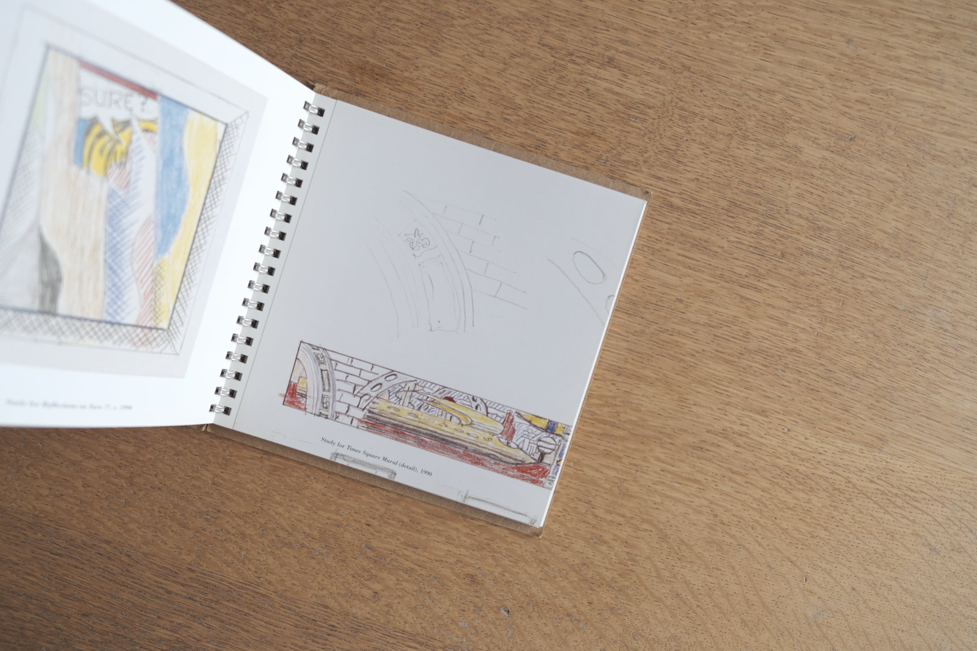 Roy Lichtenstein : Man Hit by the 21st Century(1998年 シンシナティ現代美術センター)