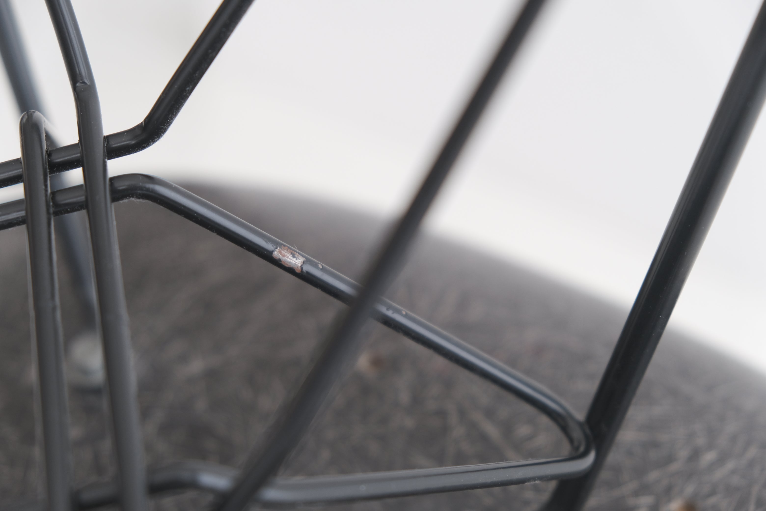 【Herman Miller × Alexander Girard】ヴィンテージ アームシェルチェア|チェッカーファブリック × エッフェルベース