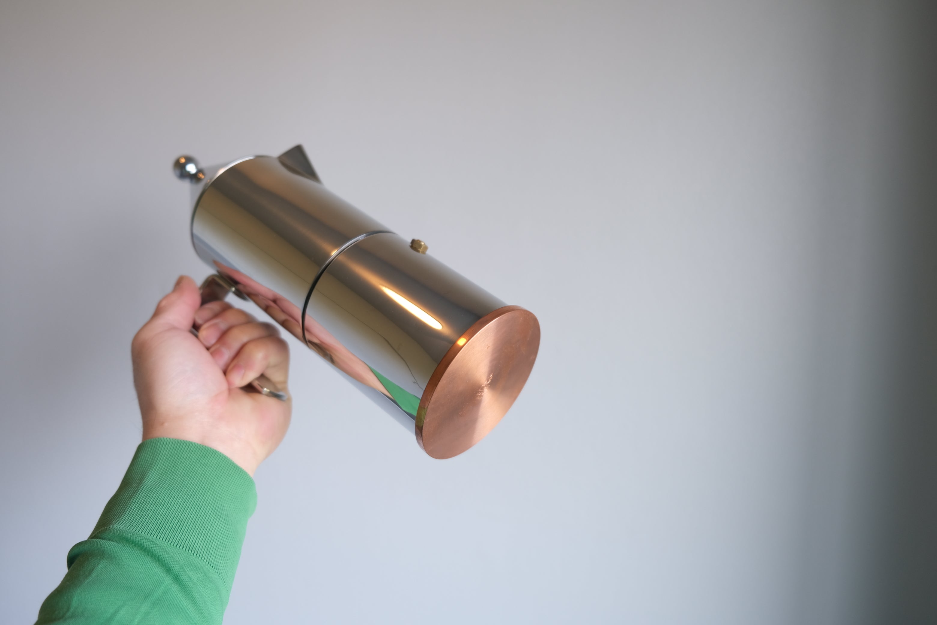 【箱無し・未使用品】Alessi アレッシィ Aldo Rossi アルド・ロッシ La Conica ラ・コニカ コーヒーメーカー 6カップ用 90002/6