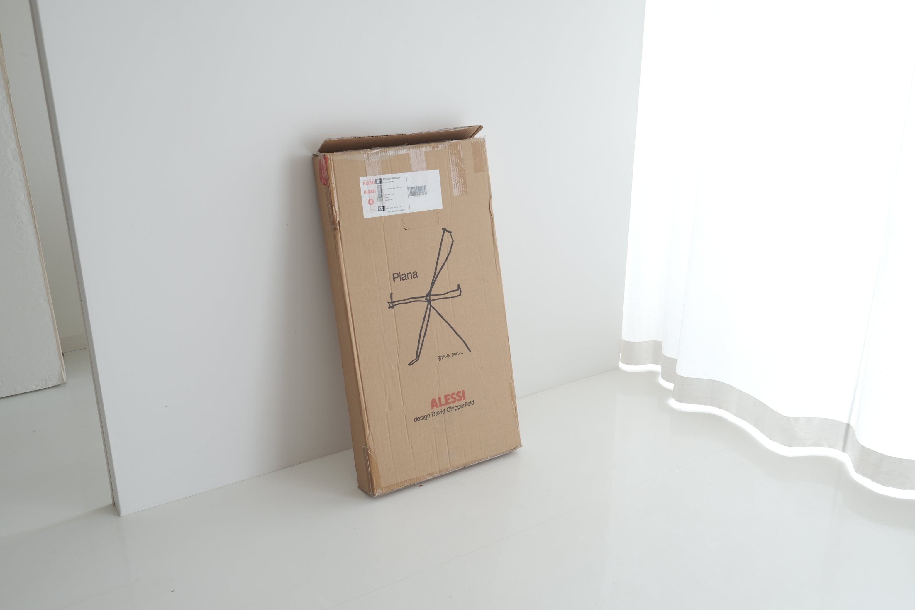 ALESSI “PIANA” FOLDING CHAIR|デヴィッド・チッパーフィールド 折りたたみチェア(ブルー)【デッドストック】