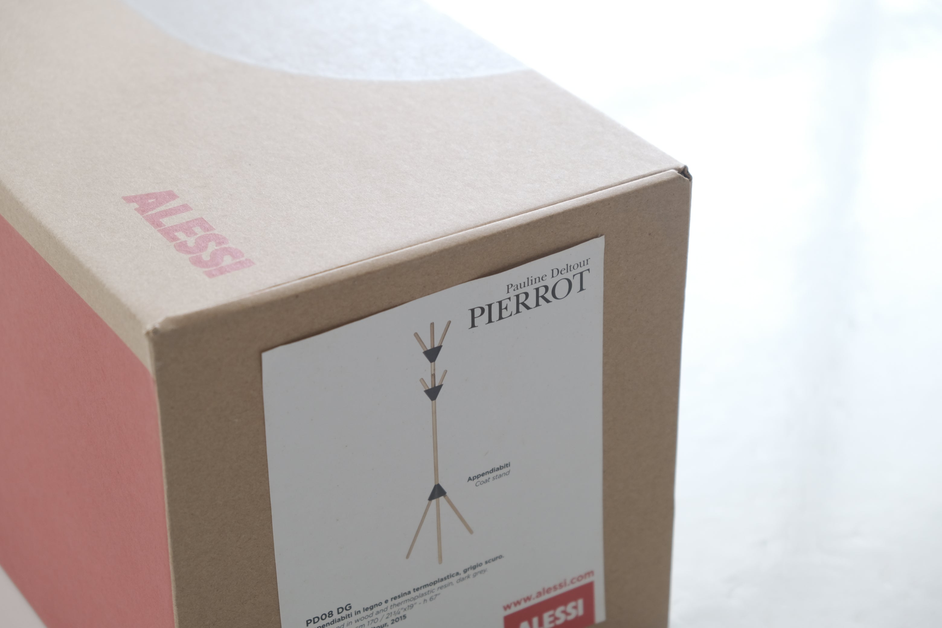 PIERROT Coat Stand(Black)|ピエロ コートスタンド〈ブラック〉(Alessi / Pauline Deltour)