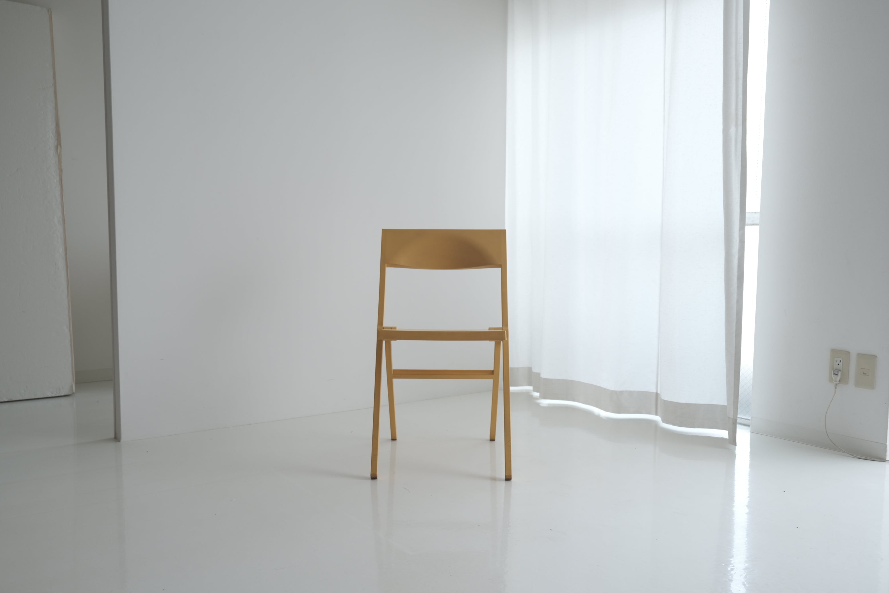 ALESSI PIANA FOLDING CHAIR(Yellow)|アレッシィ ピアーナ フォールディングチェア(中古・イエロー)by David Chipperfield