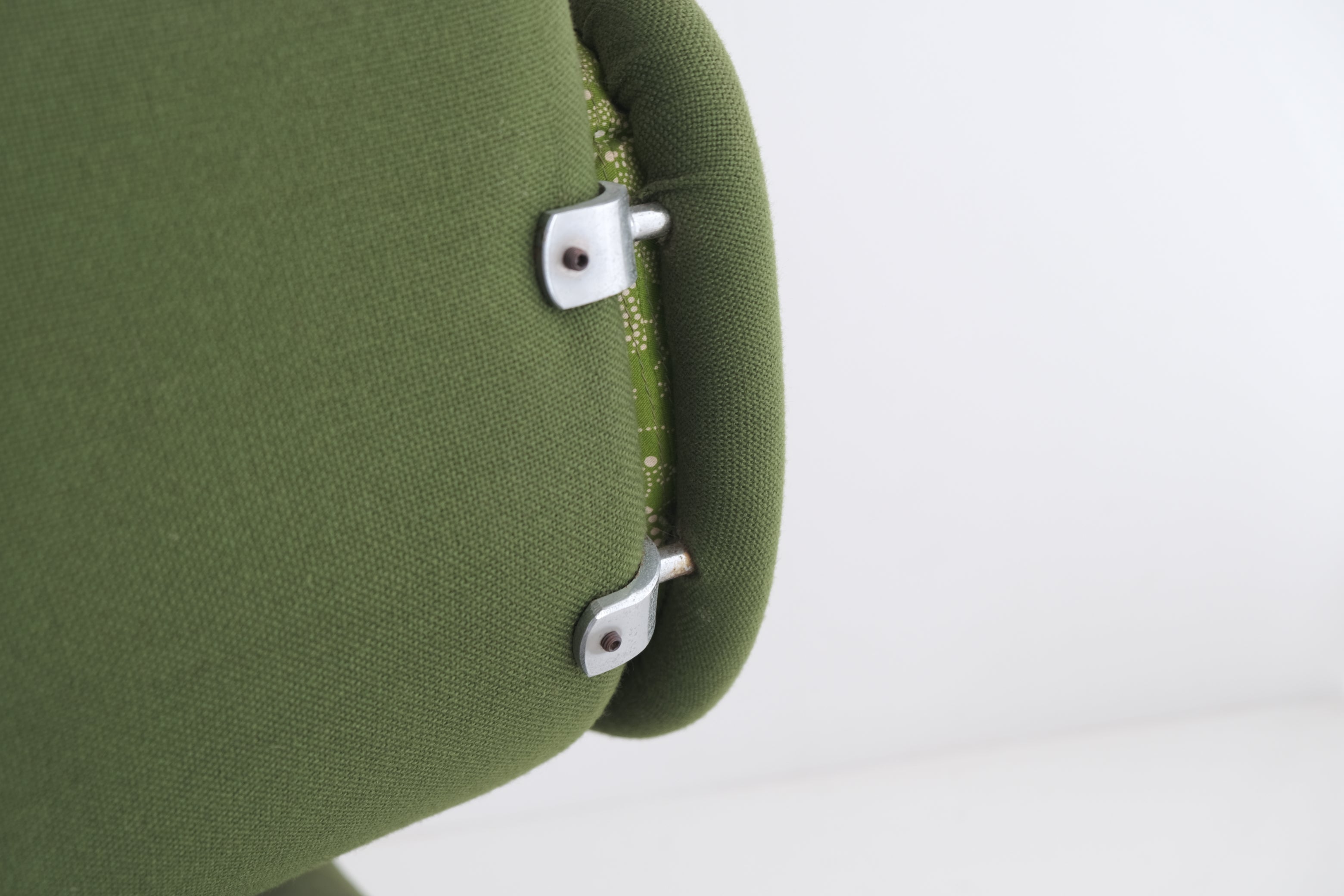 System 1-2-3 Lounge Chair〈ヴィンテージ・訳あり〉|ヴァーナー・パントン ラウンジチェア(Fritz Hansen / グリーン・ヴィンテージ)