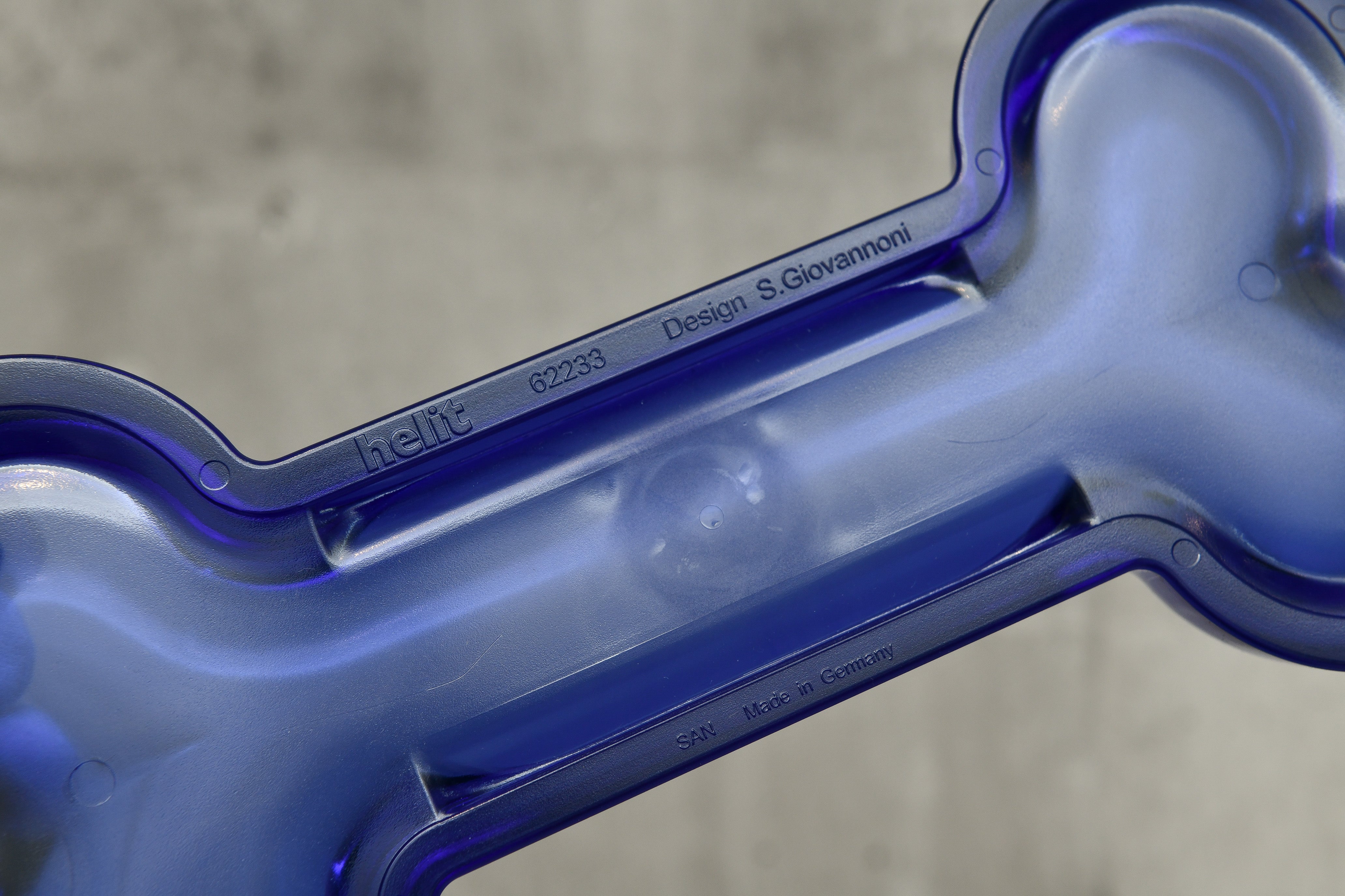 【デッドストック|Helit】ステファノ・ジョバノーニ デザイン Pen & Clip Tray “Dino” ブルー