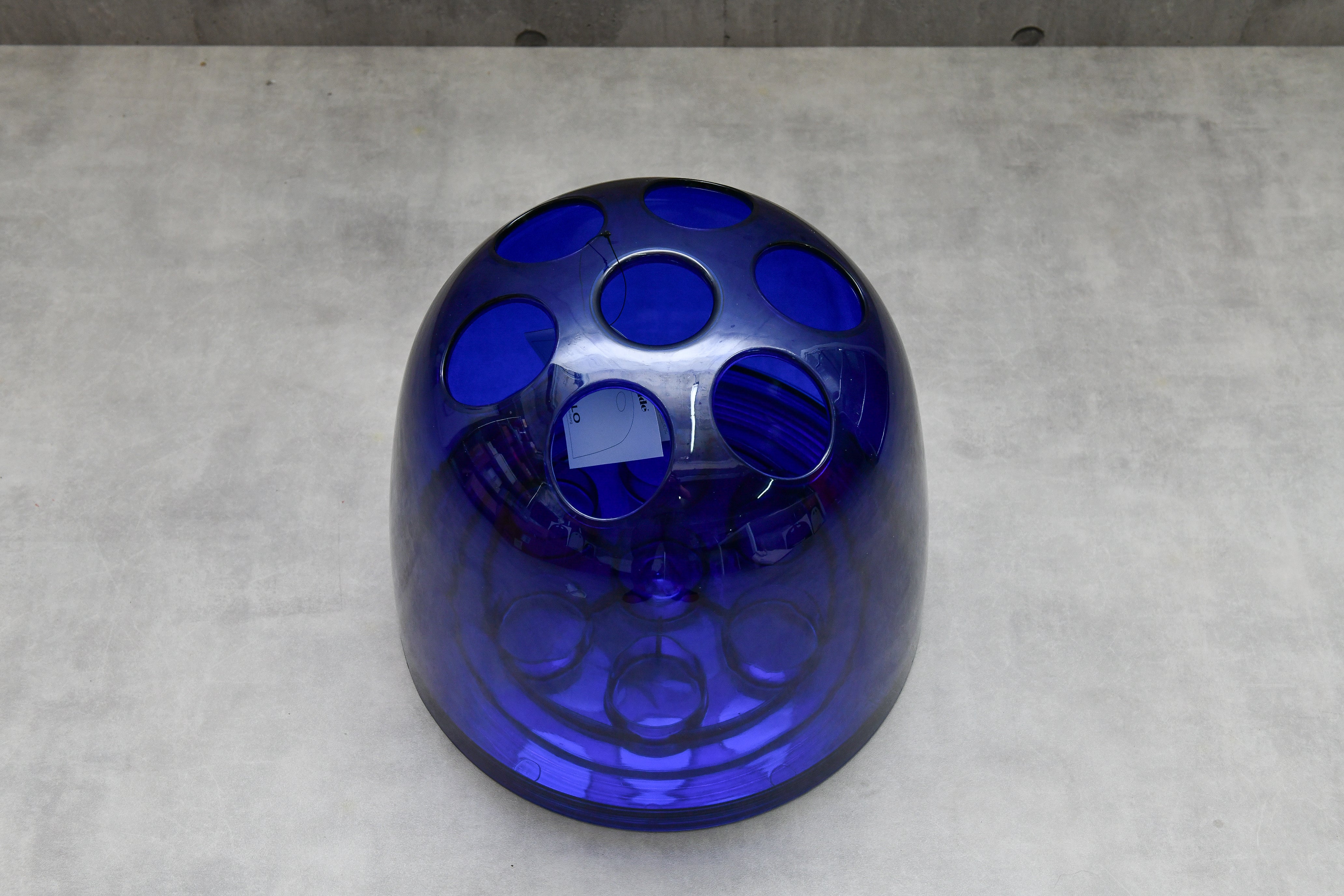 【未使用品】Artemide アルテミデ DEDALO デダロ 傘立て アンブレラスタンド ブルー スペースエイジ