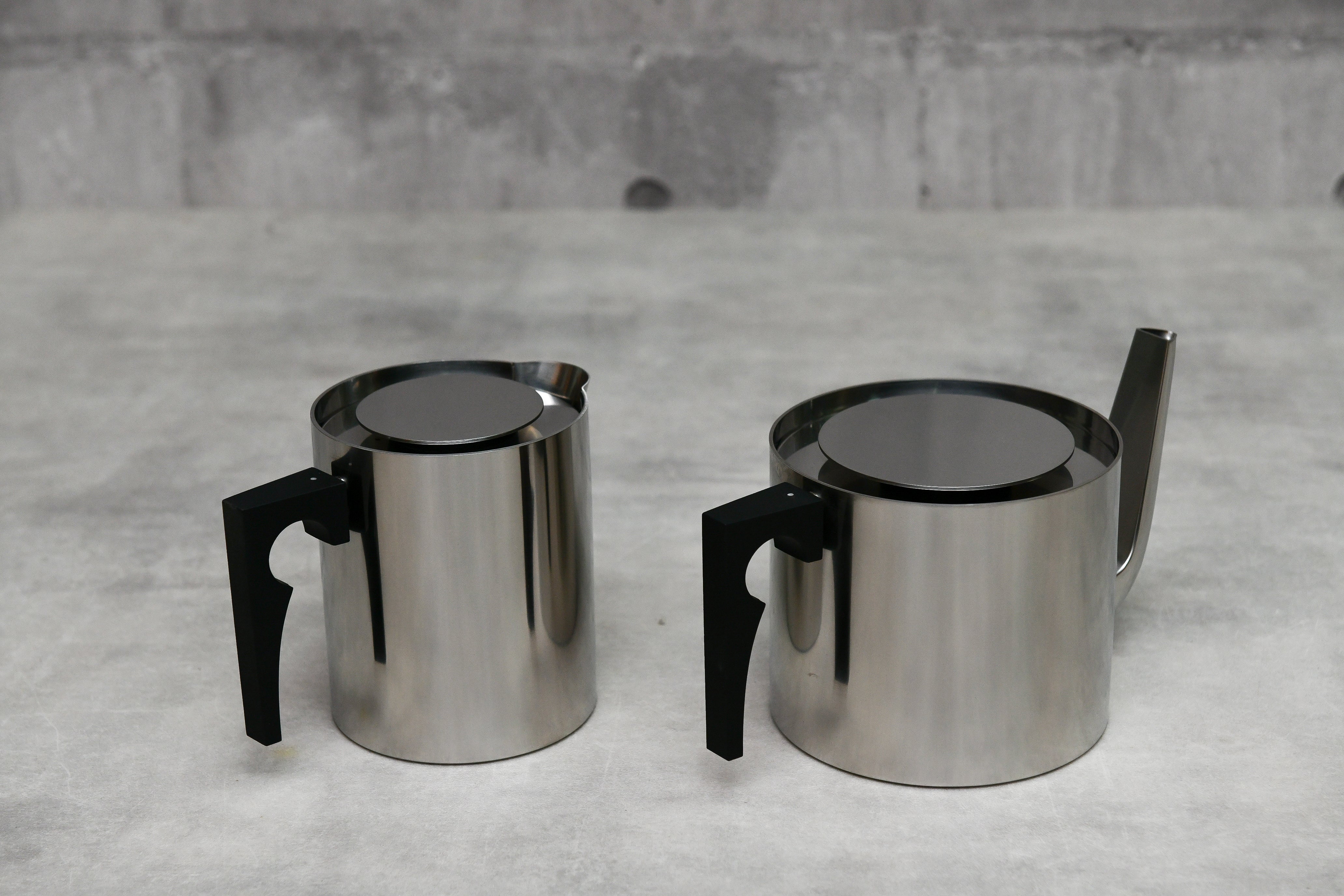 【未使用・箱付き】ARNE JACOBSEN 100周年記念|STELTON シリンダライン 限定デザインセット【国内限定100セット】