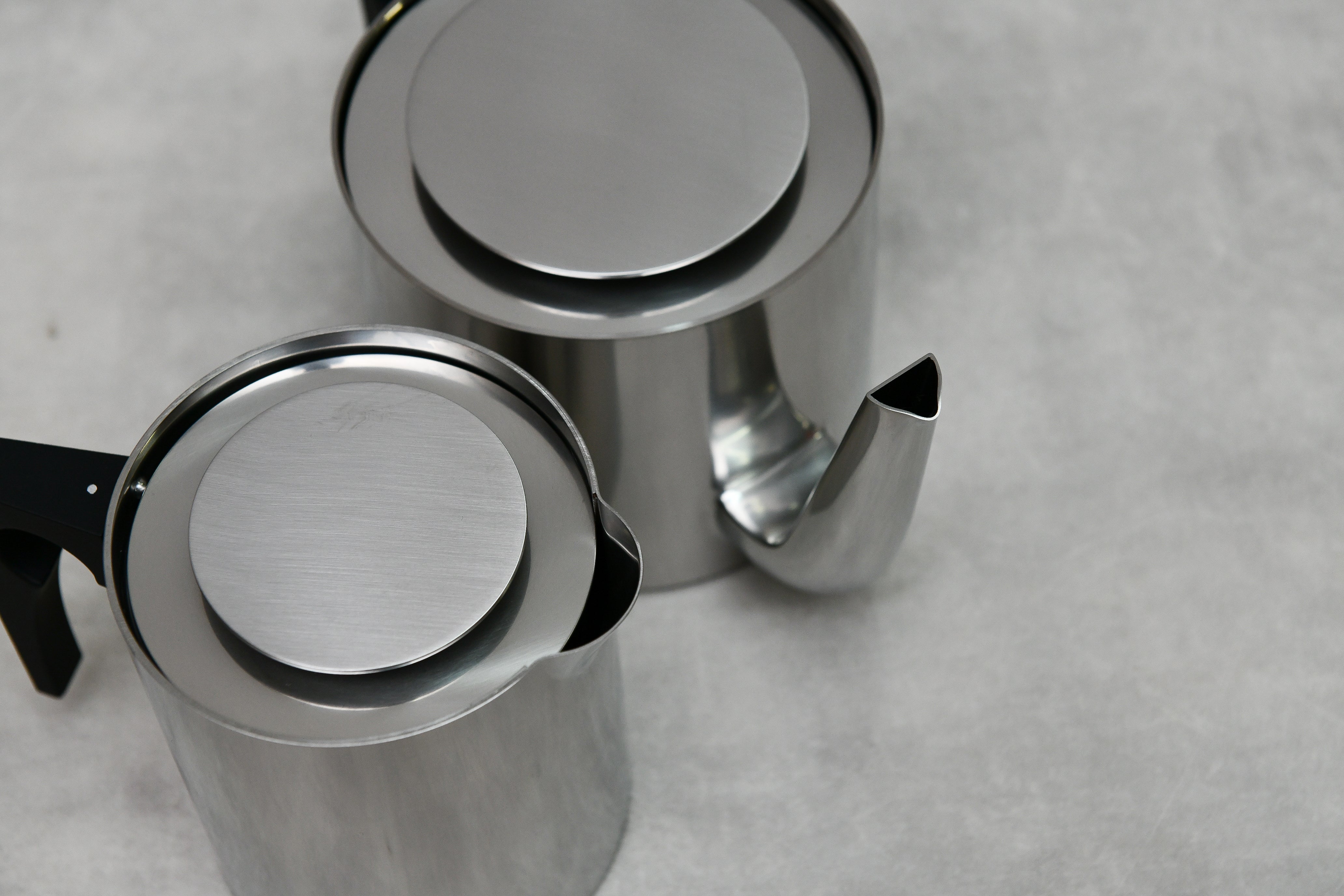 【未使用・箱付き】ARNE JACOBSEN 100周年記念|STELTON シリンダライン 限定デザインセット【国内限定100セット】