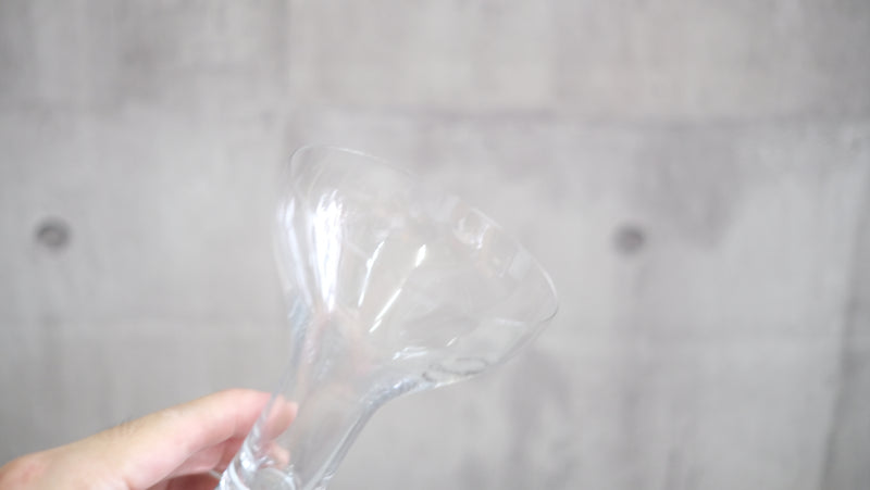 Karim Rasid design カリム・ラシッド デザイン GAIA&GINO カール ワイングラス カップ 上下両方使用可能 ガラス シャンパングラス
