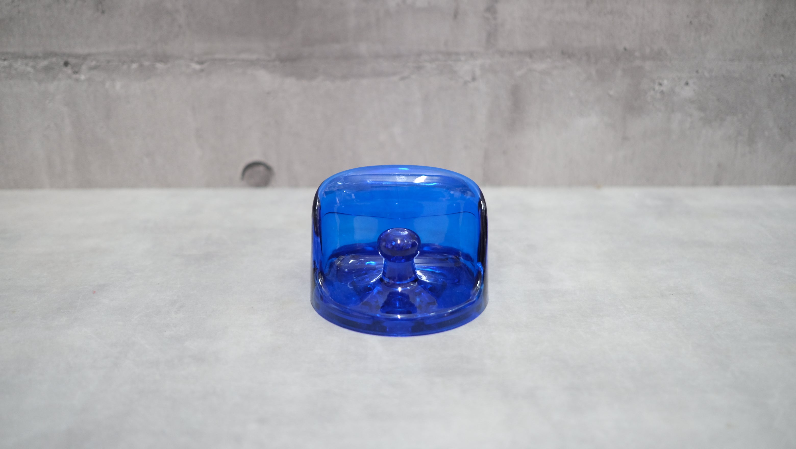 【未使用】Kartell ウォールフック クリアブルー|カルテル デザインフック コバルト透明色