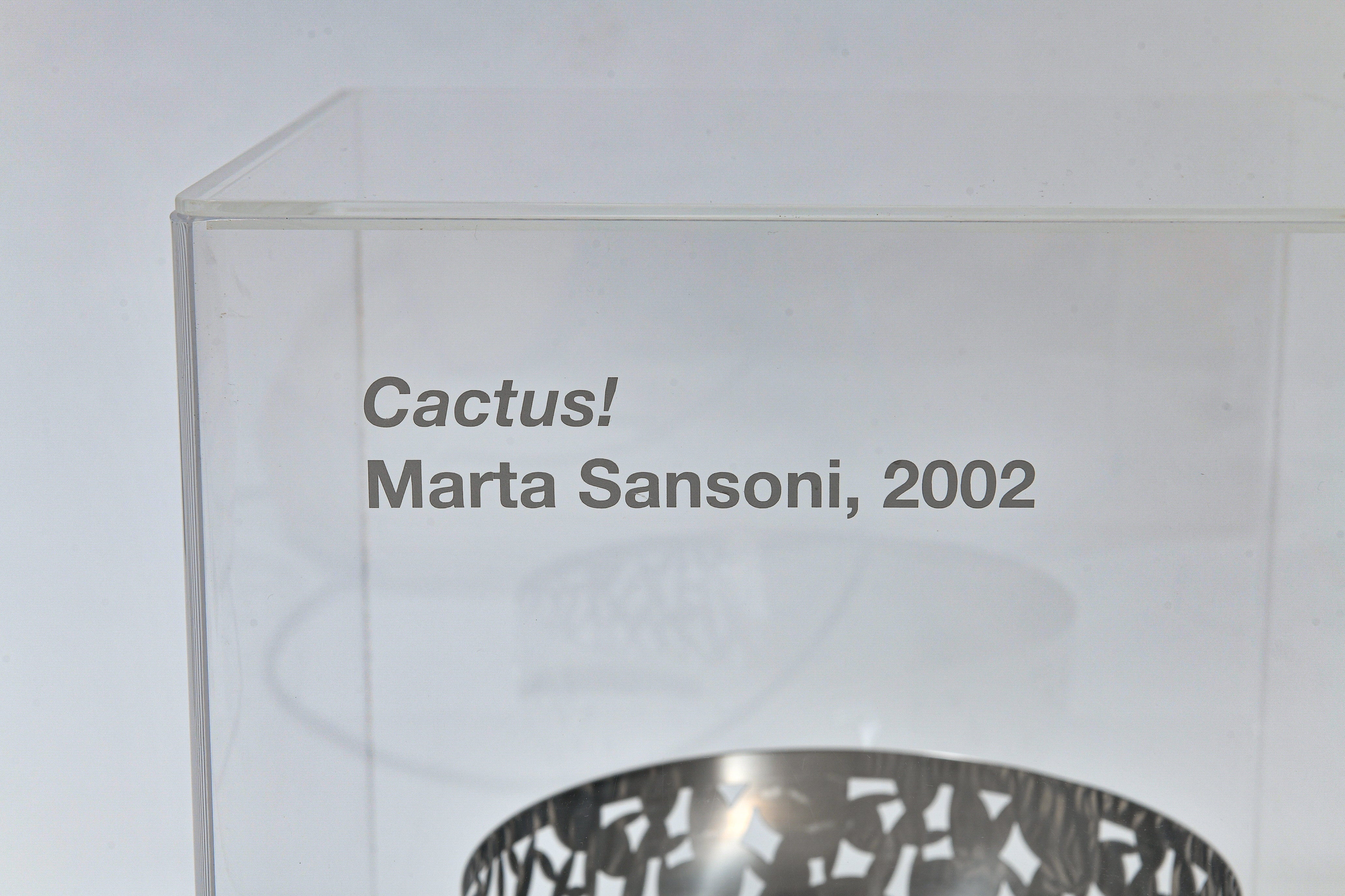 Cactus!|Marta Sansoni カットサンプル(2002・ALESSI展示品)