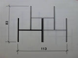 Kartell カルテル H&H ron arad ロンアラッド 組み立て式シェルフ 棚 赤 8050