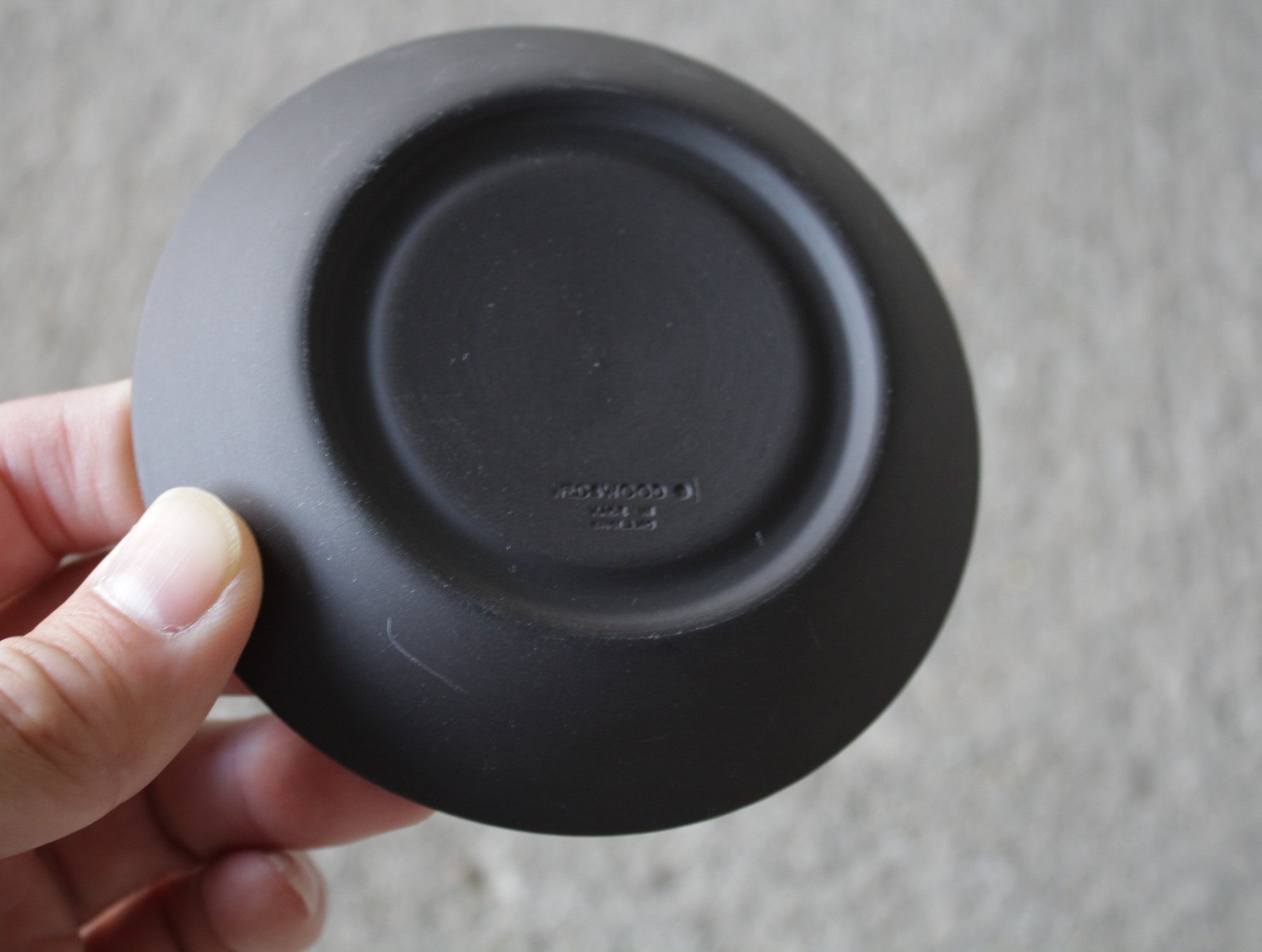 Black Basalt WEDGWOOD ブラックバサルト ウェッジウッド デミタス カップ&ソーサー