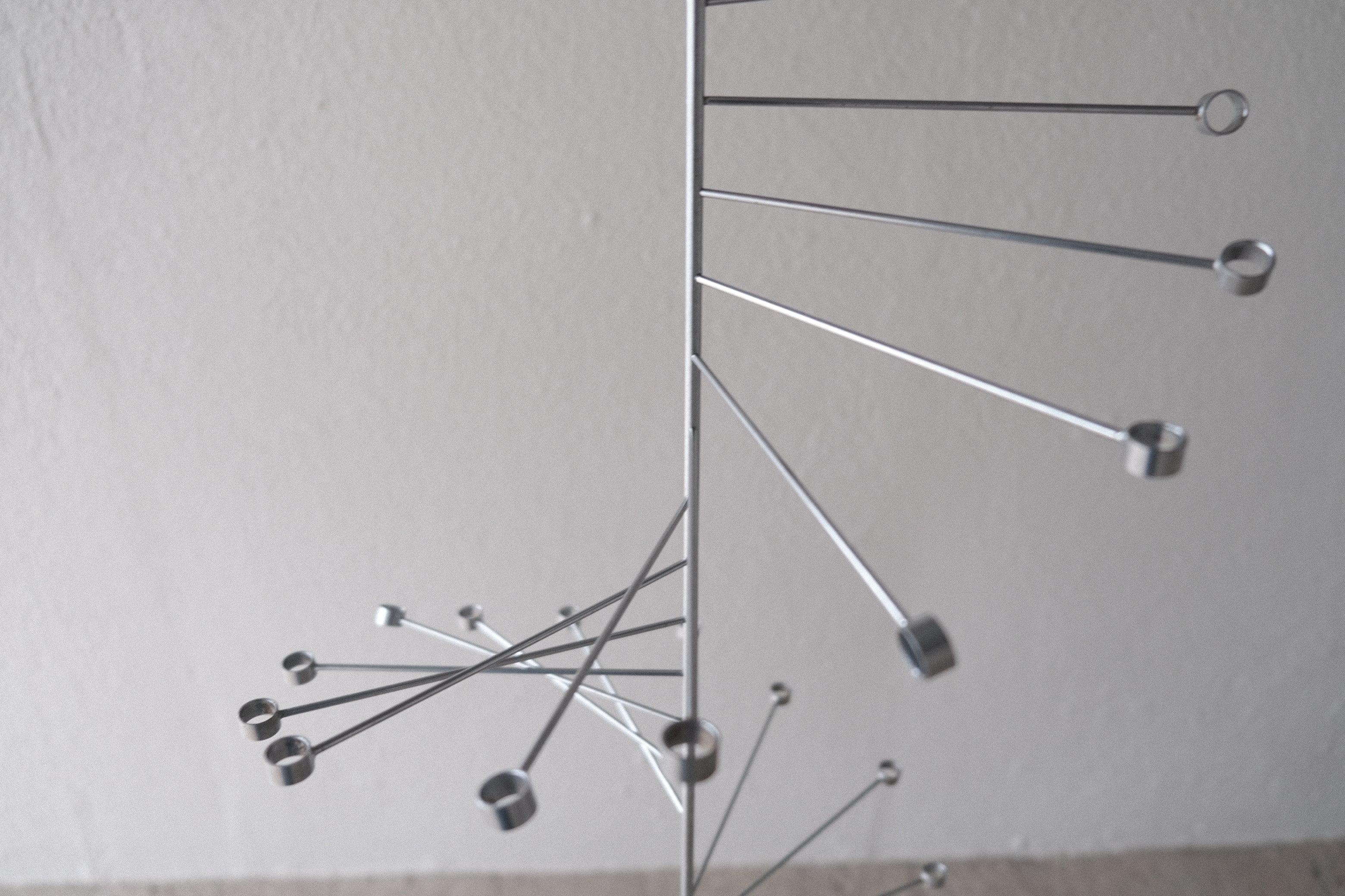 【希少】ポール・ケアホルム PK101 キャンドルホルダー|1956年|E. Kold Christensen製・クロームスチール